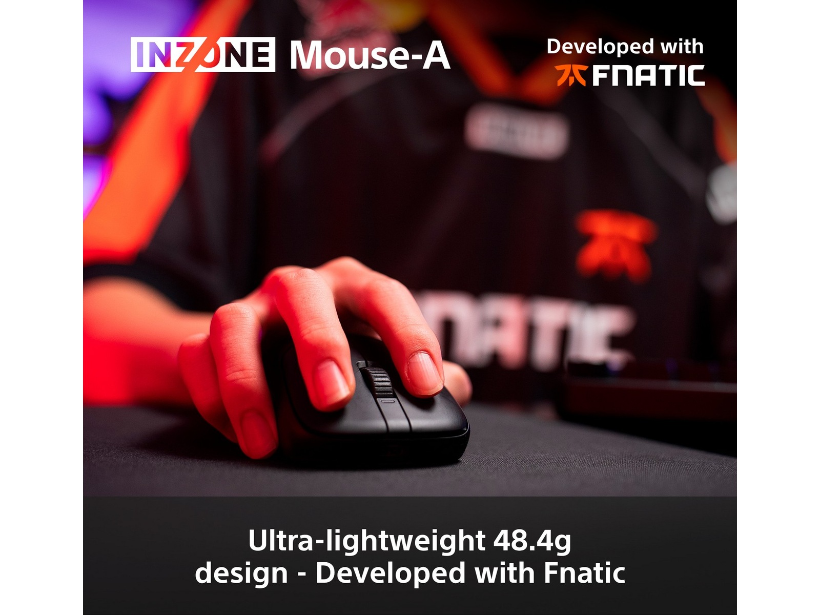 Sony INZONE Mouse-A Trådlös Gamingmus Gamingmus