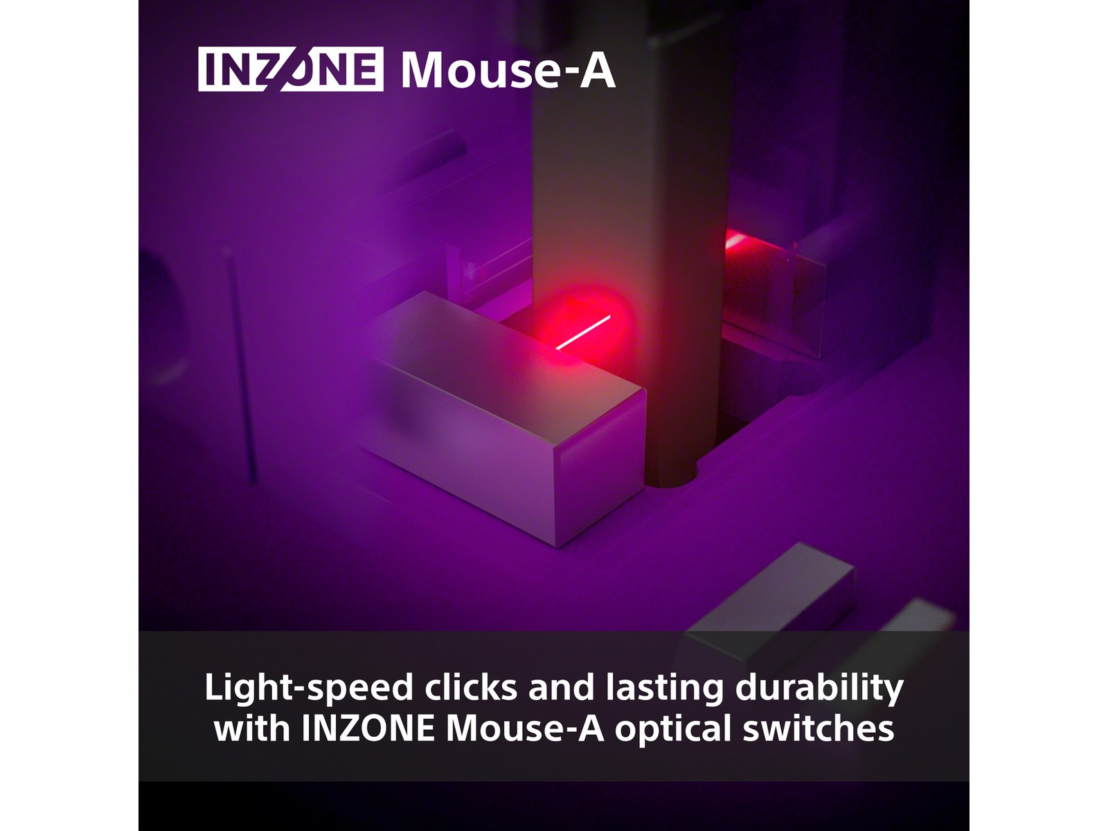 Sony INZONE Mouse-A Trådlös Gamingmus Gamingmus