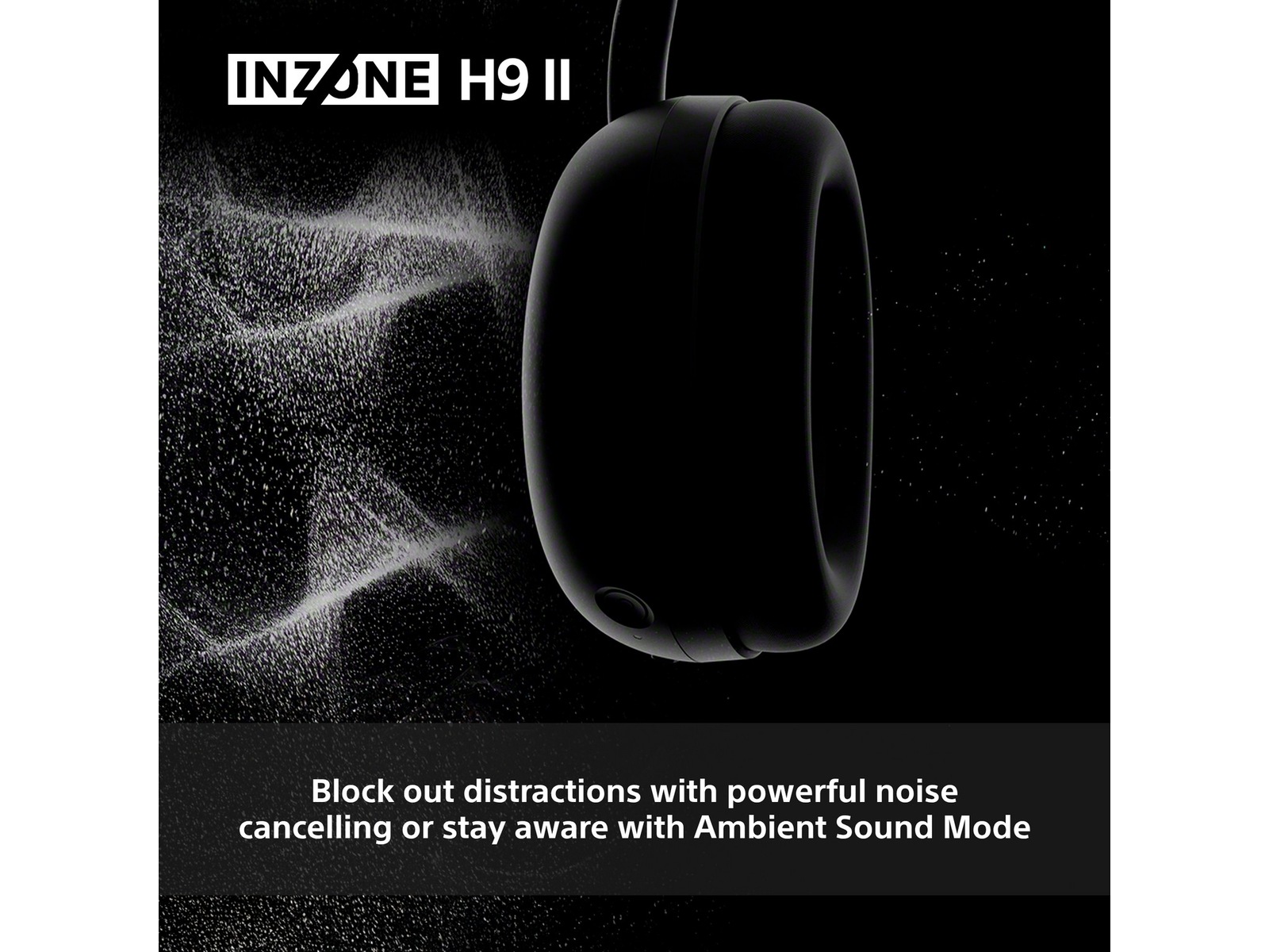 Sony INZONE H9 II Trådlöst Brusreducerande Headset (svart) Gamingheadset