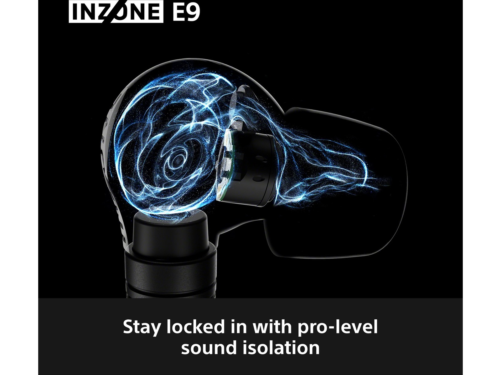 Sony INZONE E9 In-Ear Gaming öronproppar (svart) In-ear høretelefoner