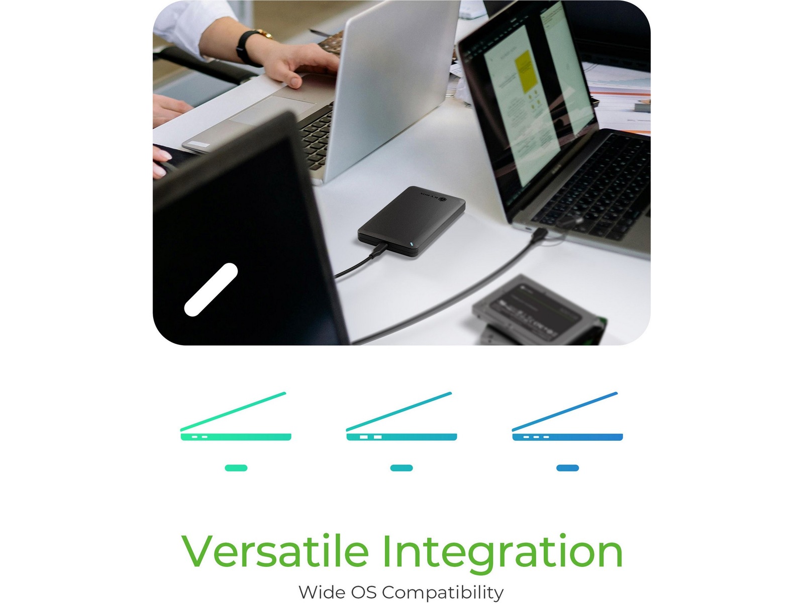 Icy Box 2,5" SATA HDD/SSD Kabinet Eksterne Kabinetter