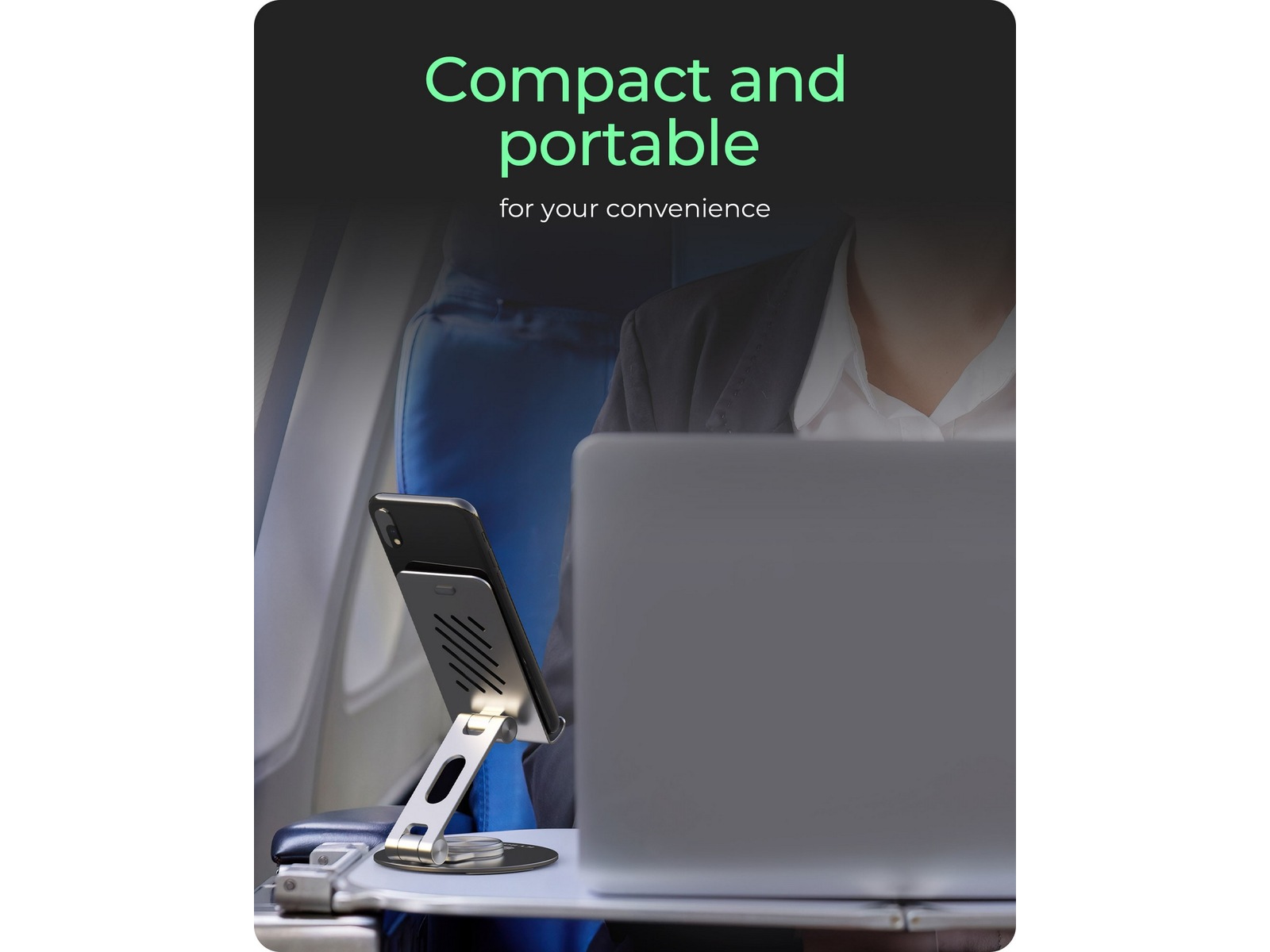 Icy Box Roterbart og Justerbart Tabletstativ Stands og holdere