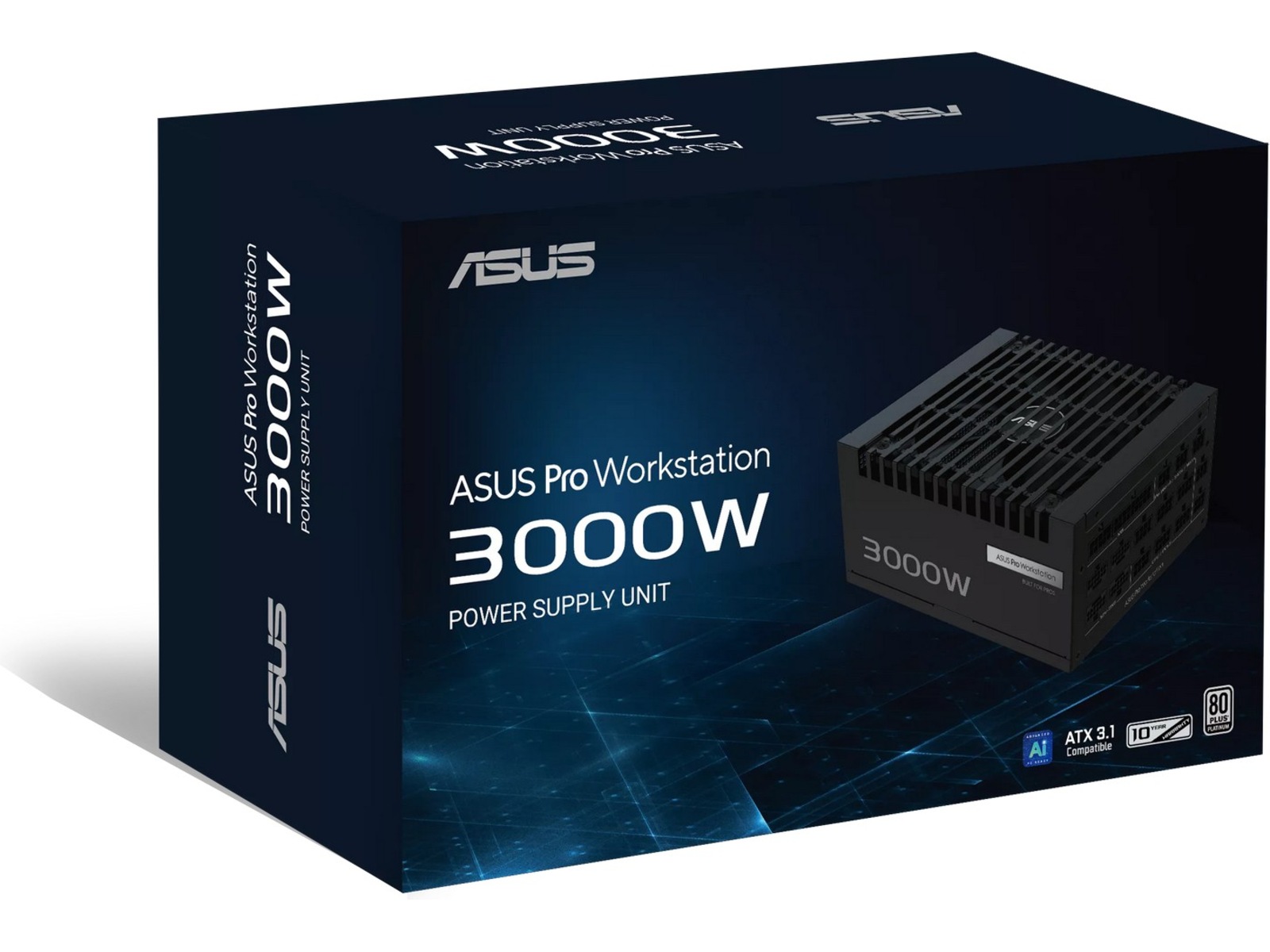 Asus Pro WS 3000W Platinum PSU Strømforsyninger
