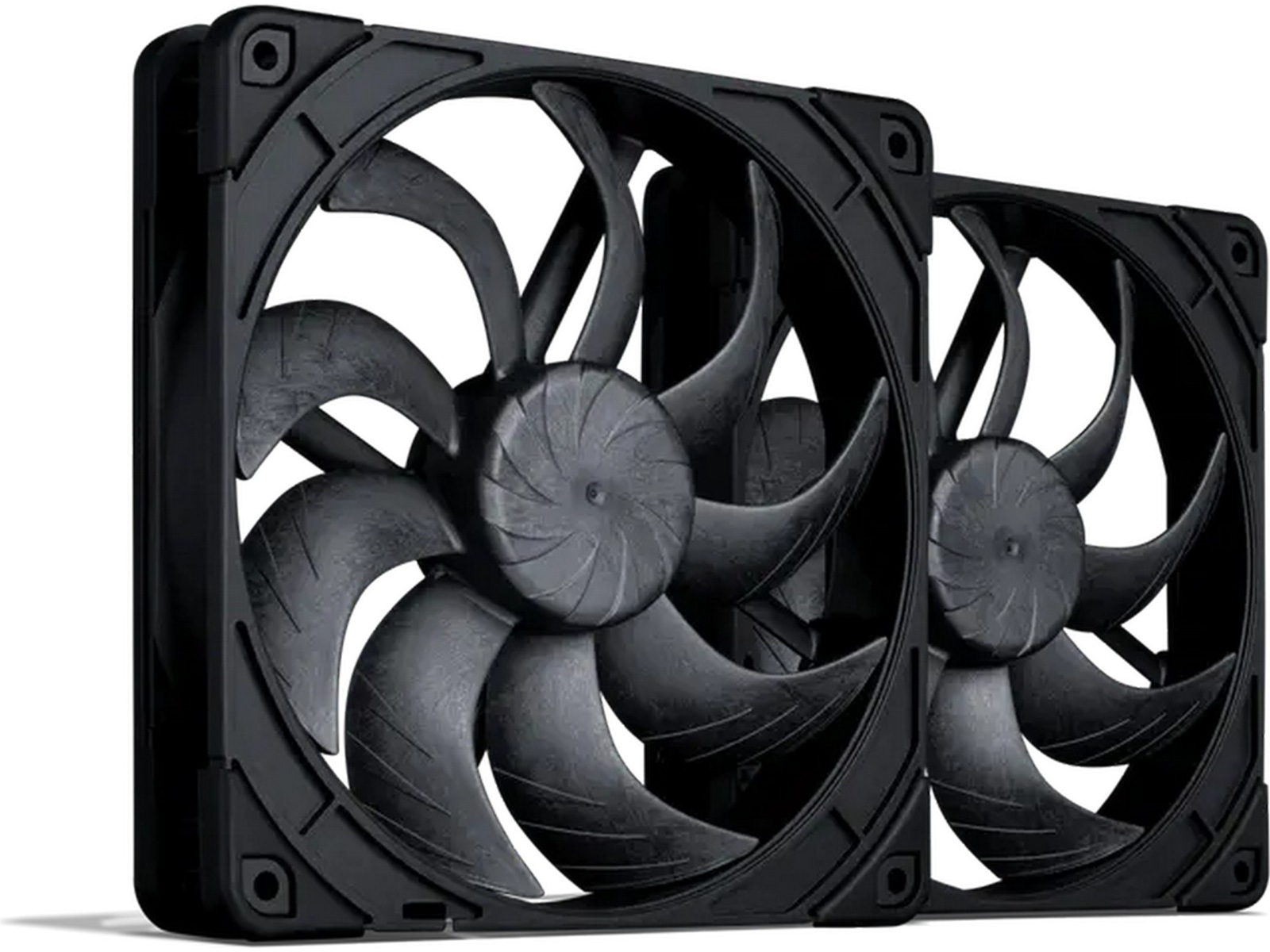 Noctua NF-A14x25 G2 PWM Sx2-PP chromax.black blæser 2-pak Blæsere