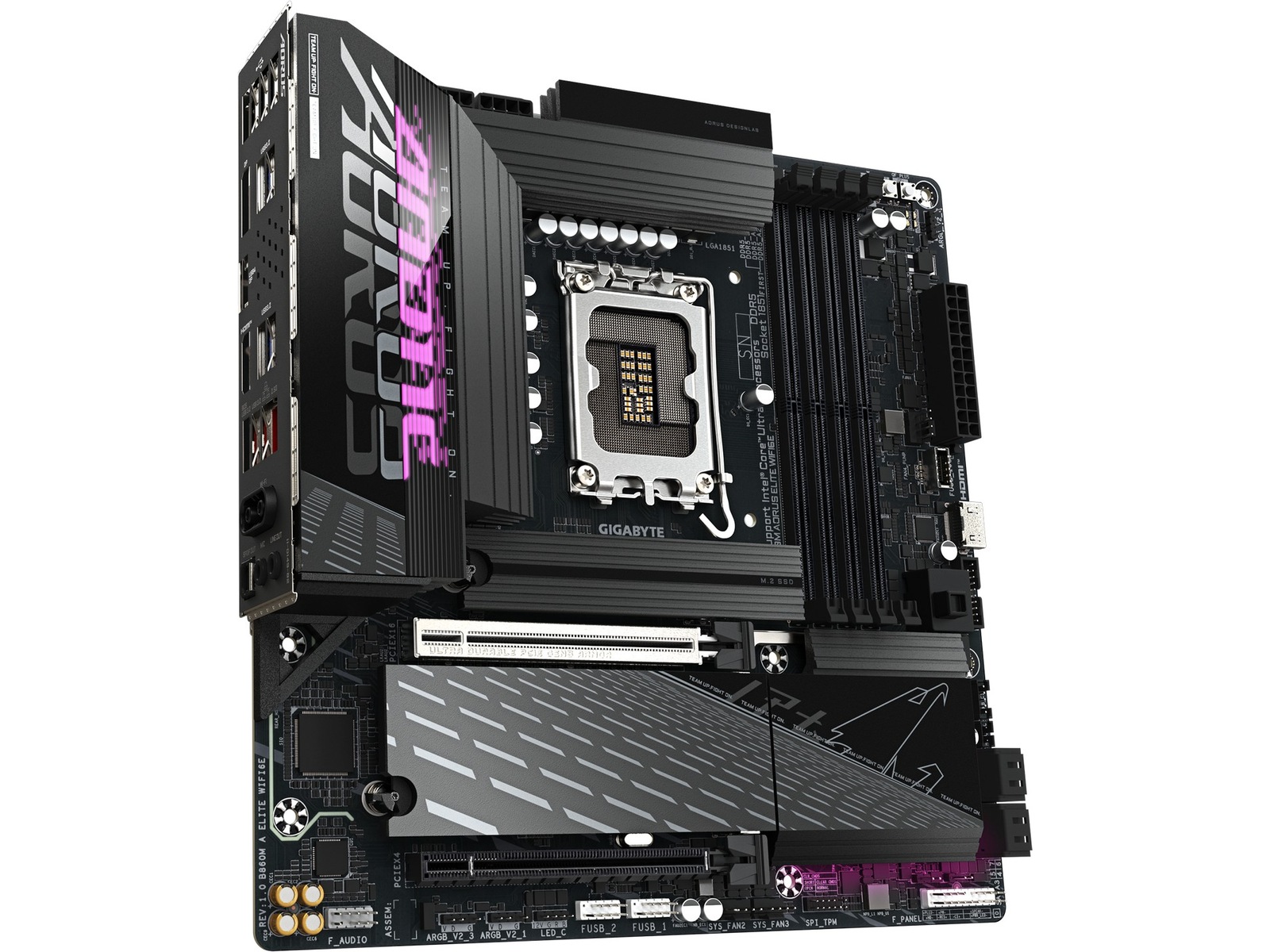 Gigabyte B860M AORUS ELITE WIFI6E bundkort Intel Socket