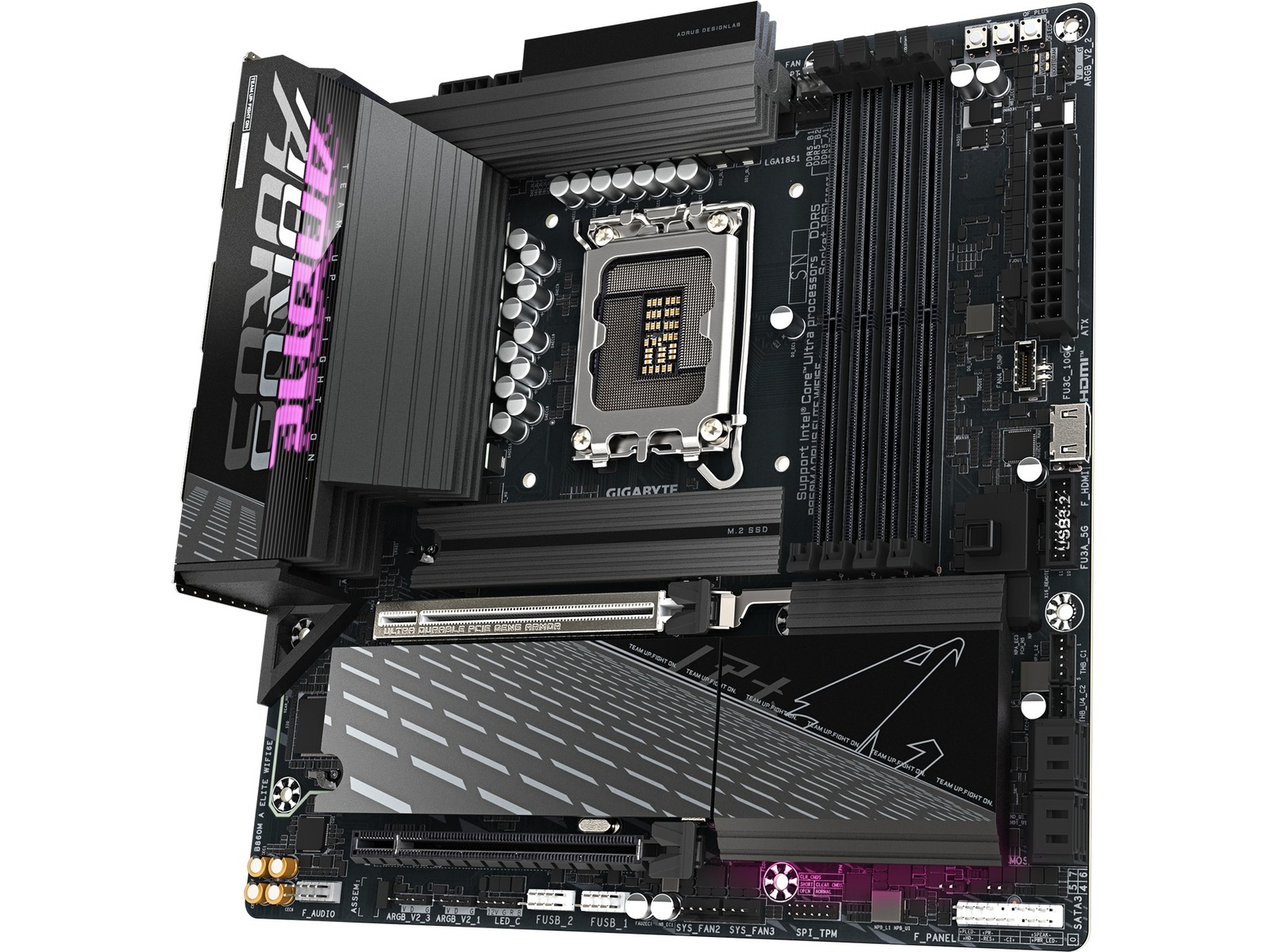 Gigabyte B860M AORUS ELITE WIFI6E bundkort Intel Socket
