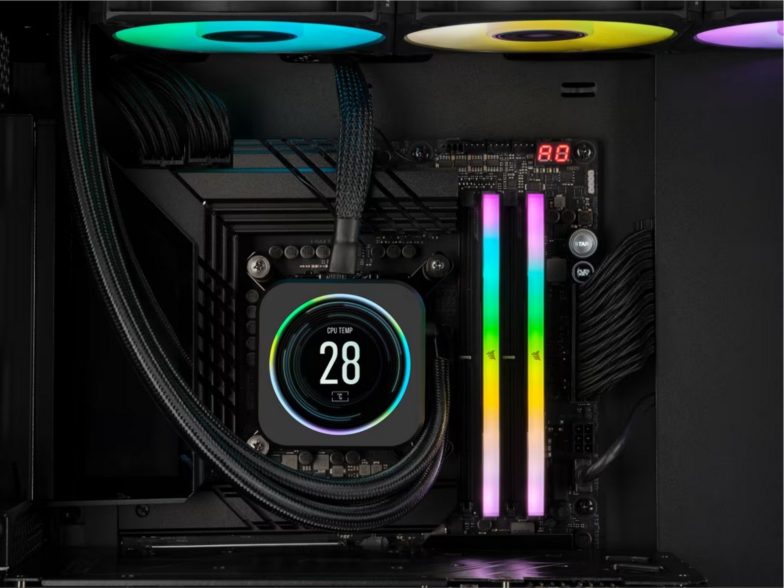 Corsair Vengeance RGB DDR5 6000MHz 32GB Hukommelse (RAM)