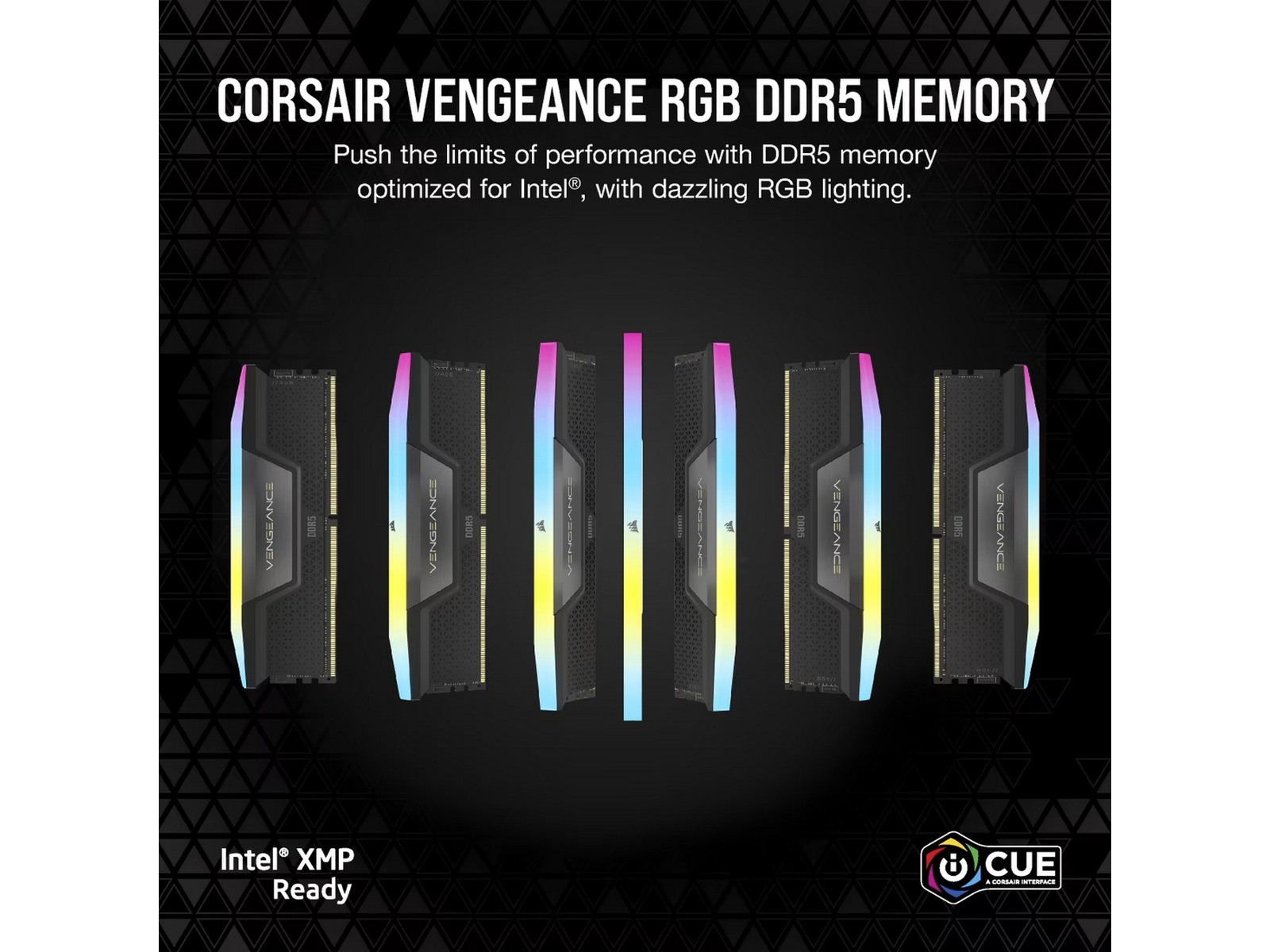 Corsair Vengeance RGB DDR5 6000MHz 32GB Hukommelse (RAM)
