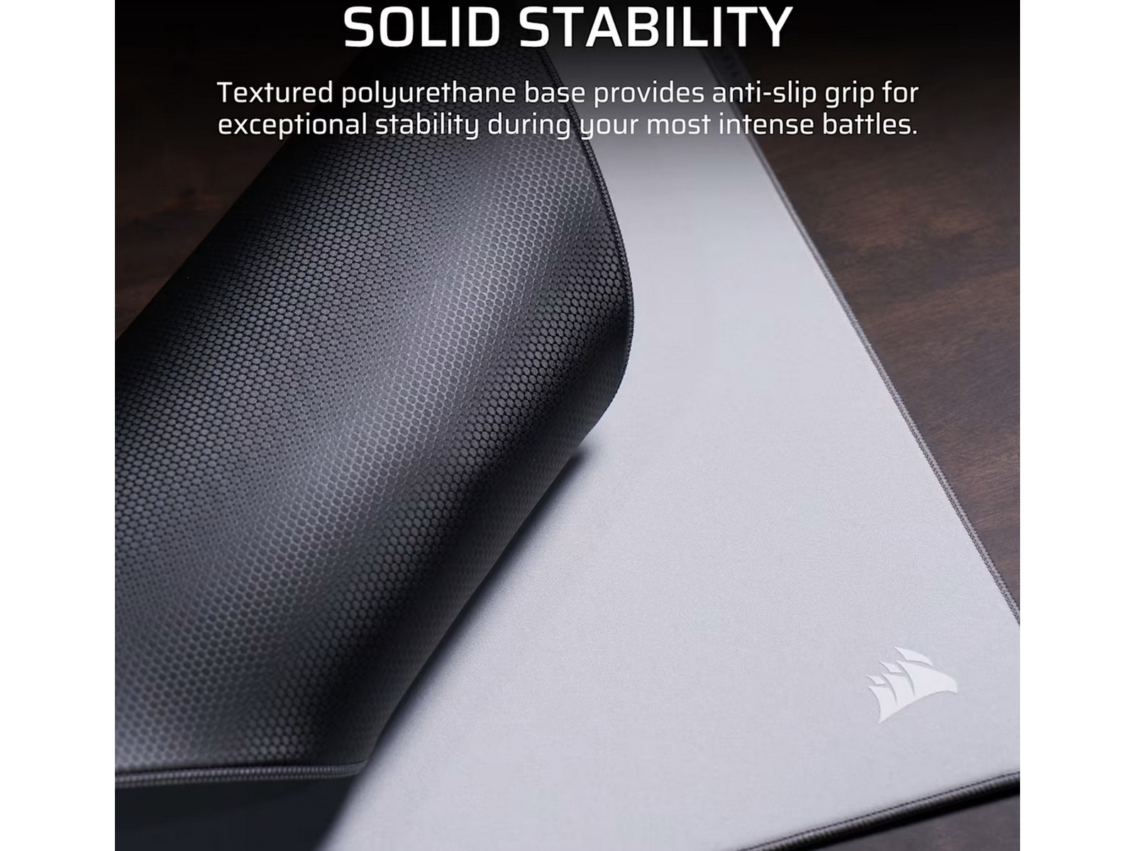 CORSAIR MM PRO gaming musemåtte, stor control (grå) Gamingmusemåtte