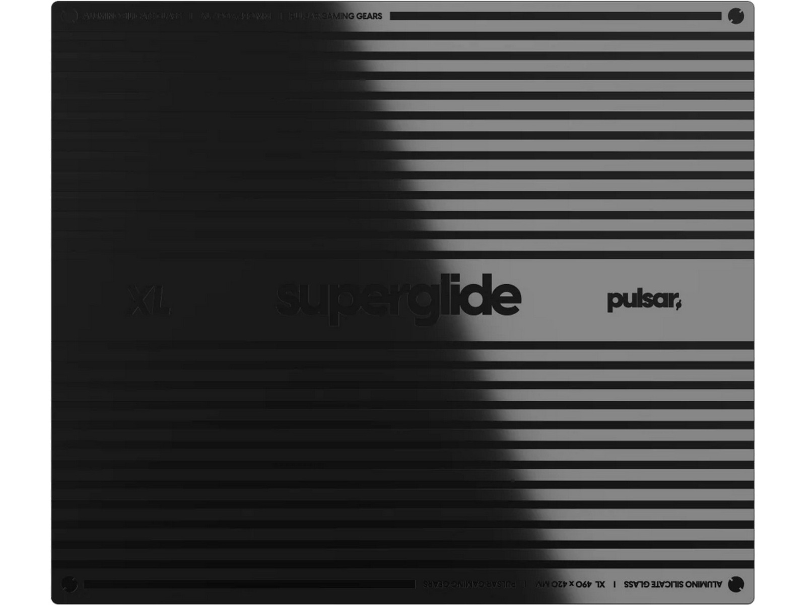 Pulsar Superglide glasmusemåtte v3 Bruce Lee 85th Ed XL (marineblå) Gamingmusemåtte