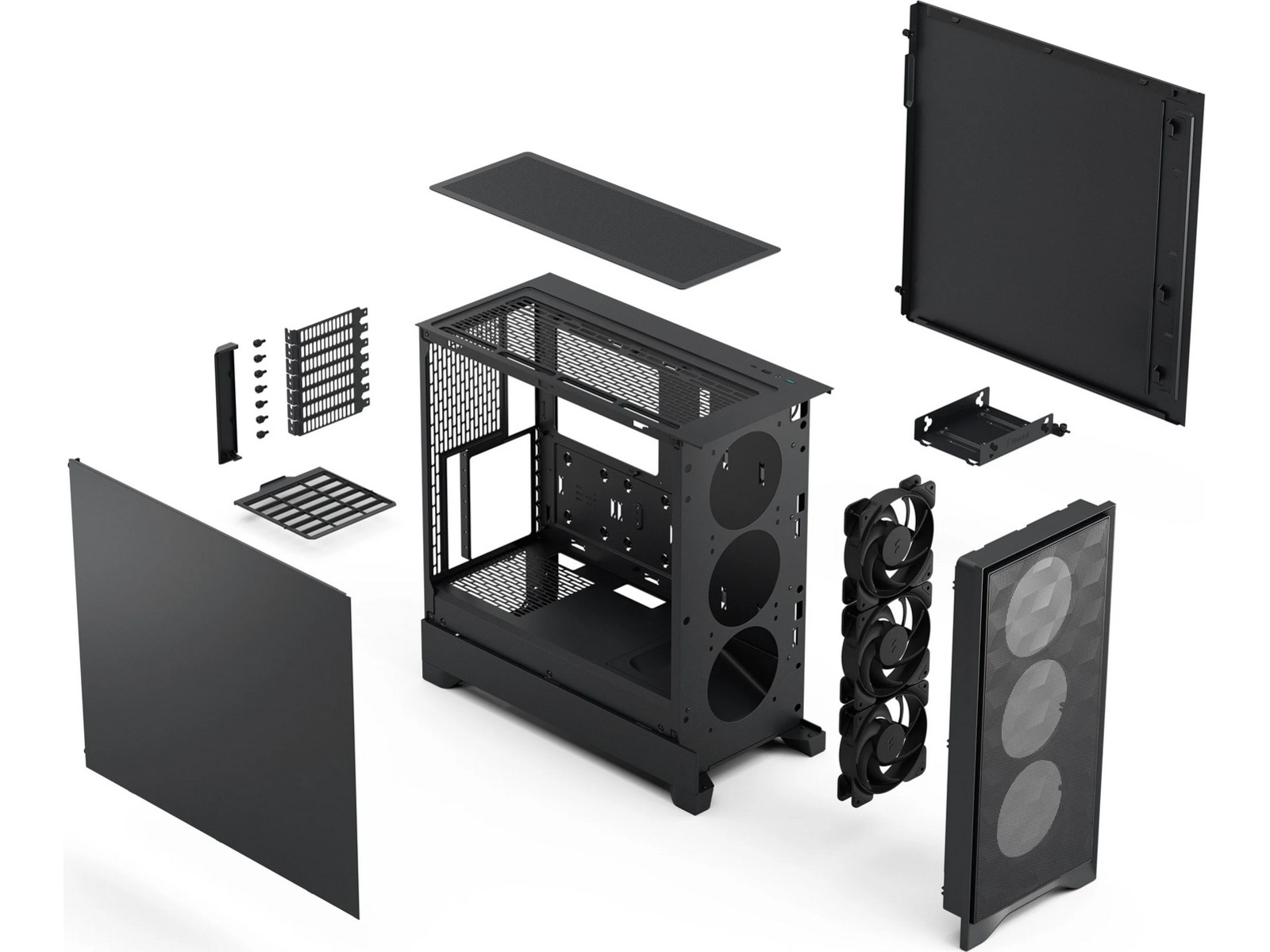 Fractal Design Pop 2 Air Solid midt tårn (sort) Midi Tower