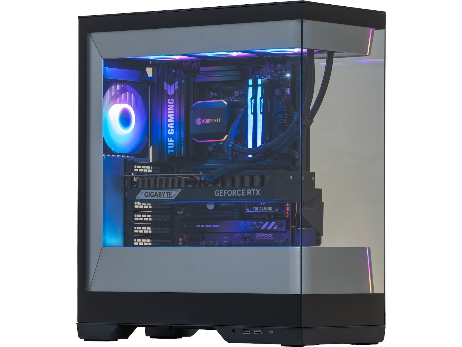 Komplett-PC Epic Gaming a375 RGB - RTX 5090 udgave Stationær Gaming PC