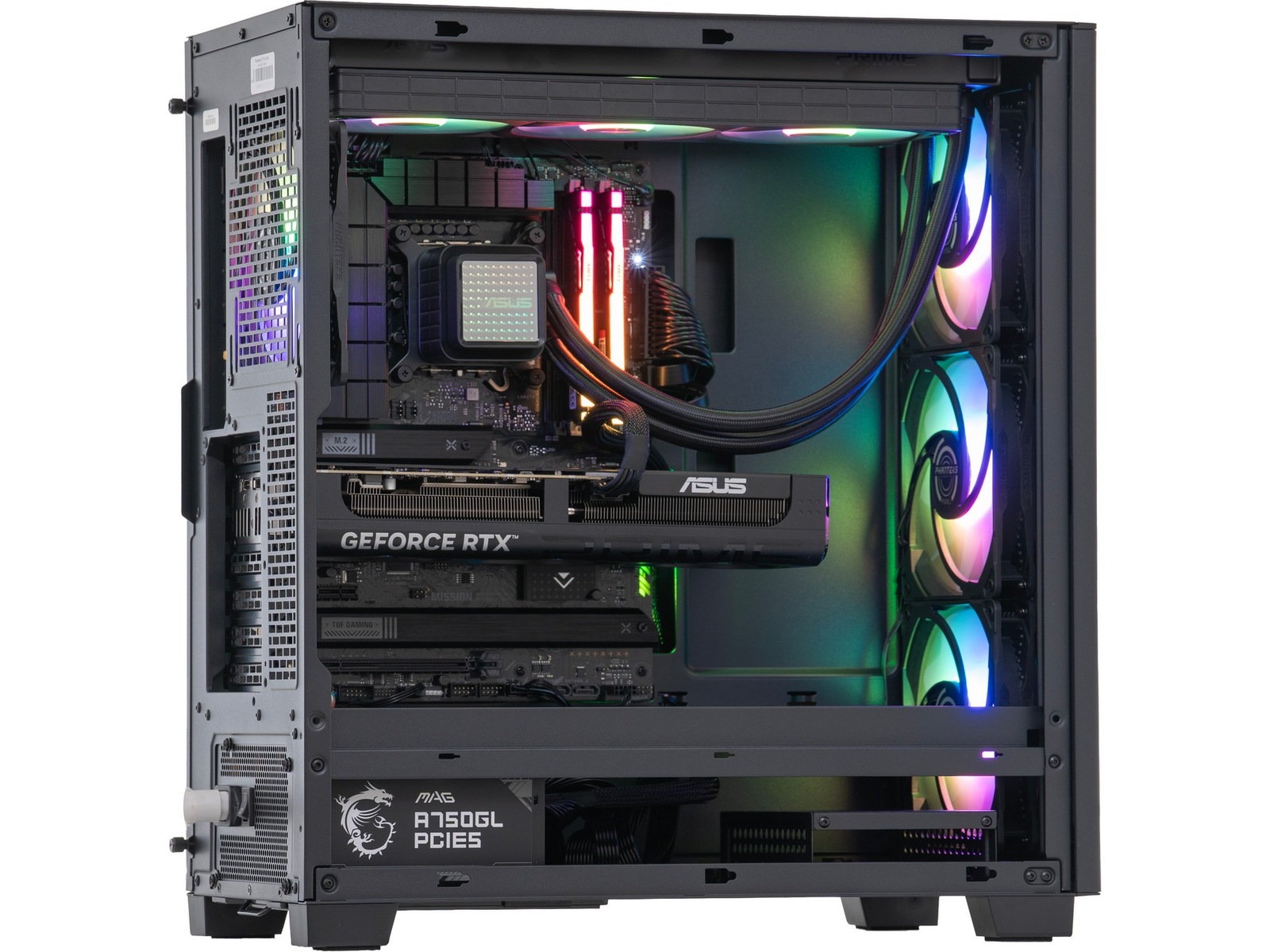 Komplett-PC Epic Gaming a250 RGB - 9850X3D udgave Stationær Gaming PC