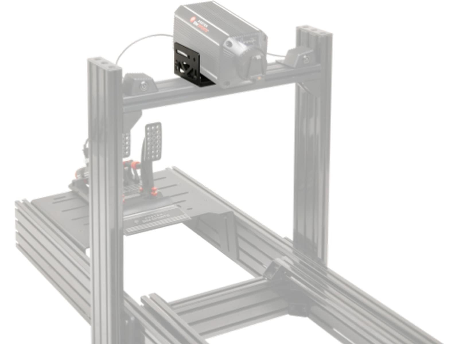 Asetek SimSports ratbasefæste med tilt Rat og pedaler