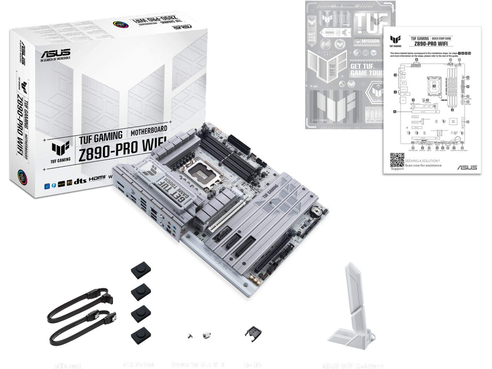 Asus TUF Gaming Z890-PRO WIFI Bundkort Intel Socket