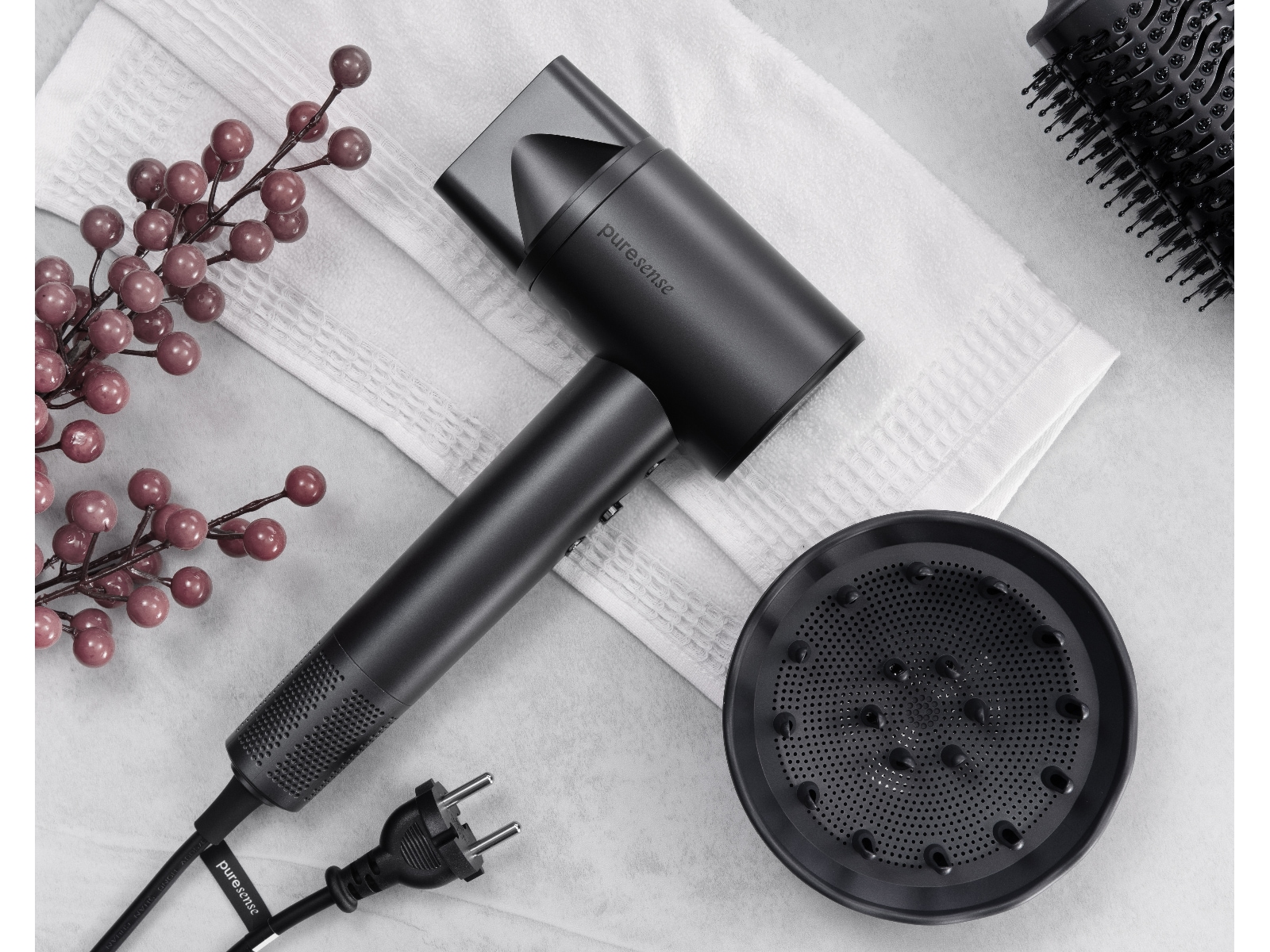 PureSense PSHD500 Hårtørrer Hårpleje & styling