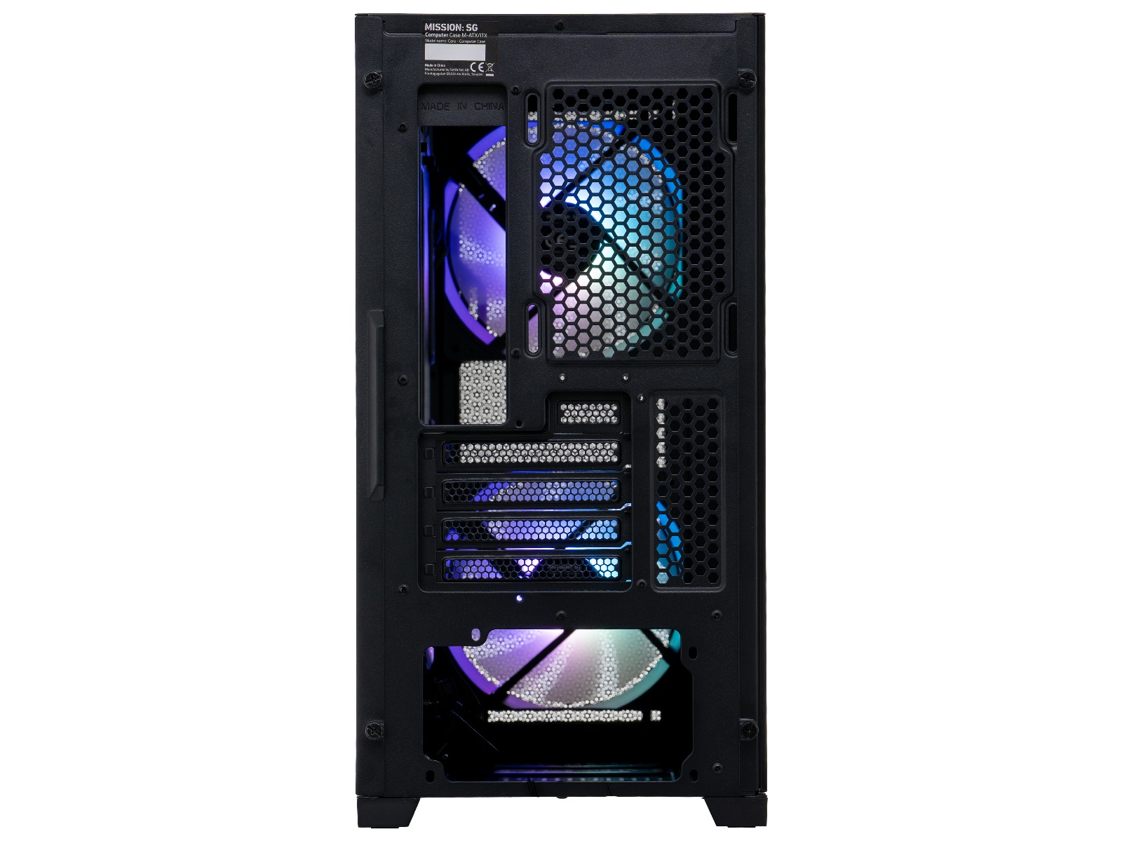 Mission SG Core mATX Tower (sort) Mini/Micro/Nano tower