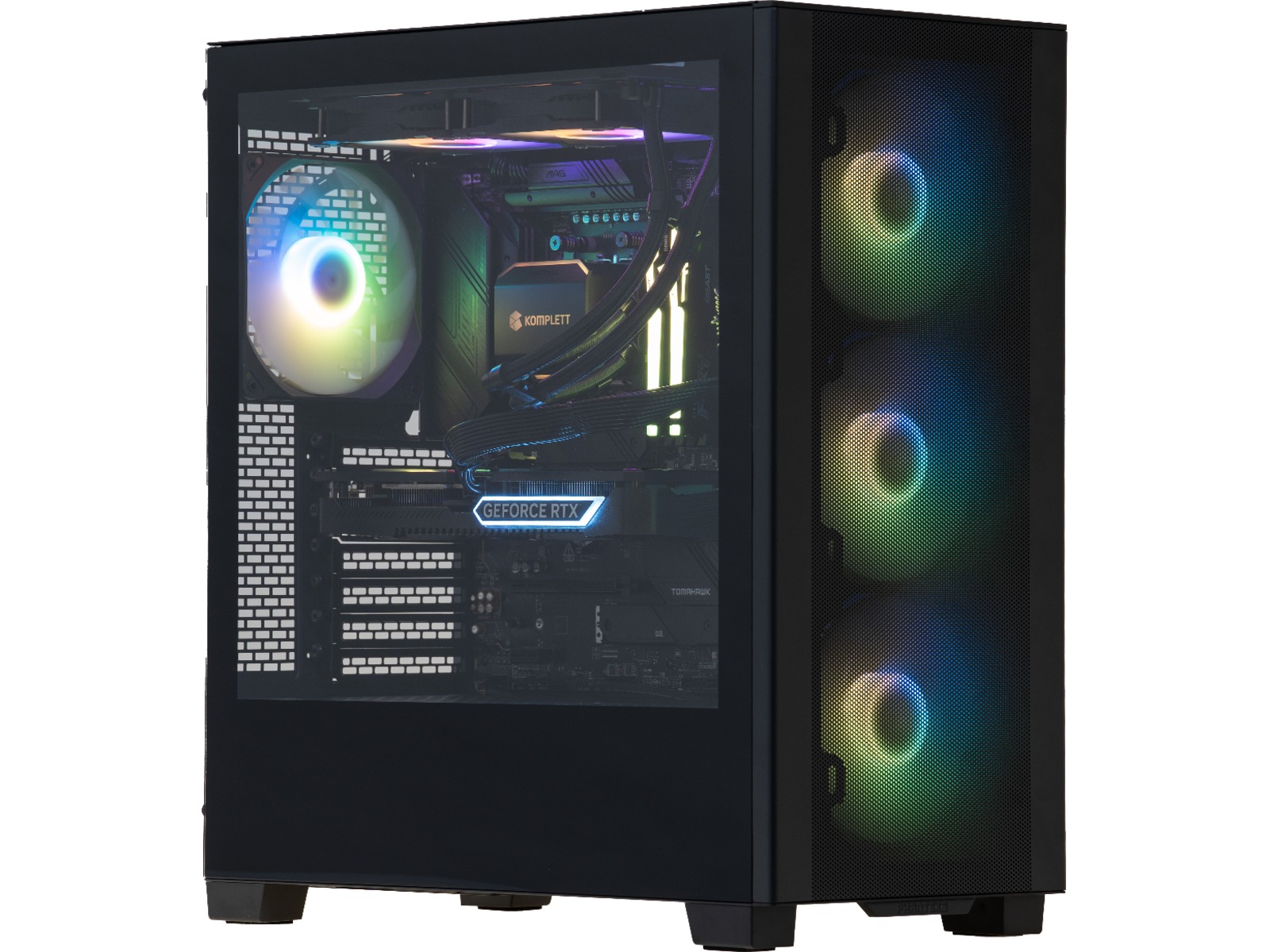 Komplett-PC Advanced Gaming a165 RGB Stationær Gaming PC
