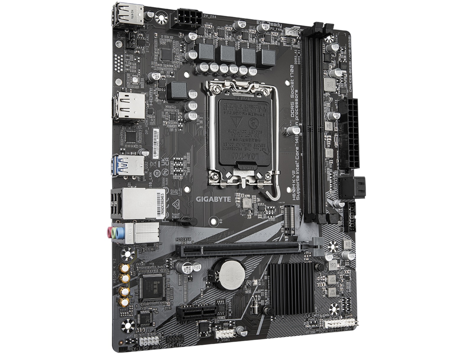 Gigabyte H610M K V2 Bundkort Intel Socket