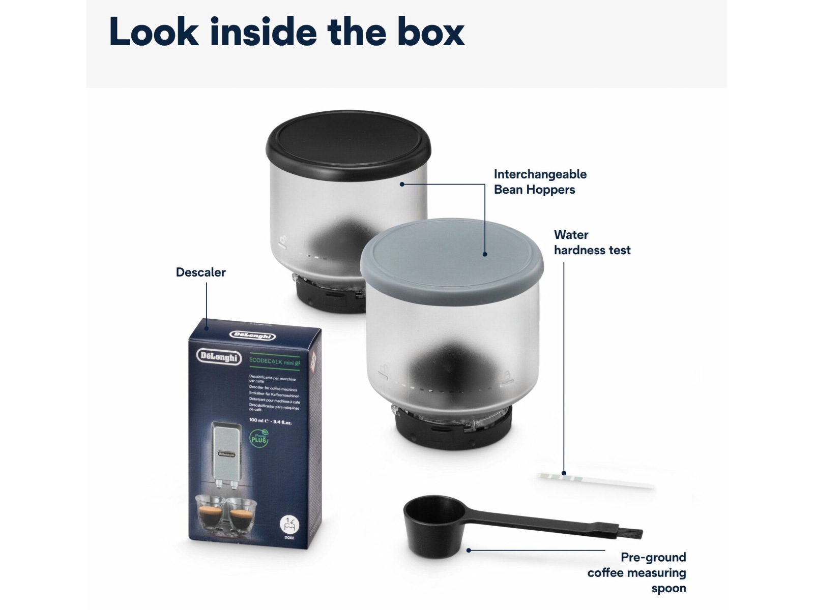 DeLonghi Rivelia automatisk kaffemaskine Espressomaskiner