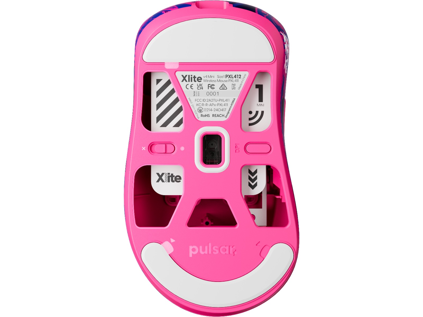 Pulsar Xlite V4 Mini trådløs gamingmus (PRX edition) Gamingmus