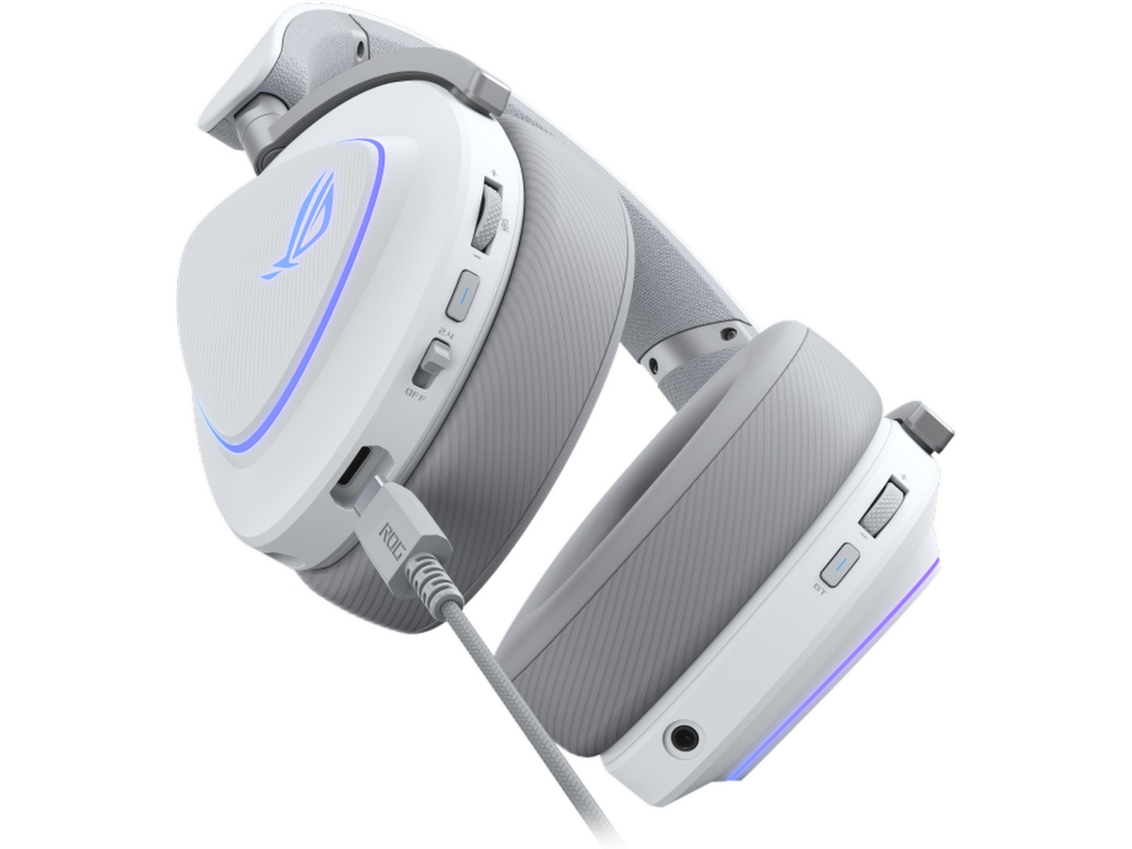 Asus ROG Delta II trådløst gamingheadset (hvid) Gamingheadset