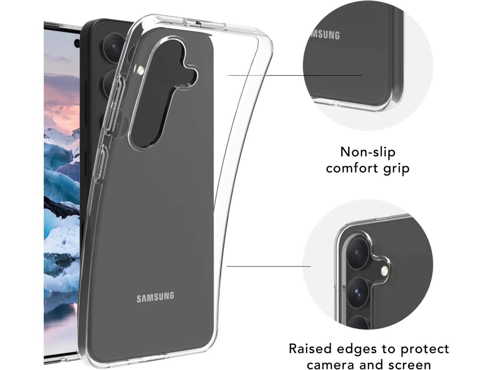 dbramante1928 Galaxy S24 Greenland Cover (gennemsigtig) Mobilcover
