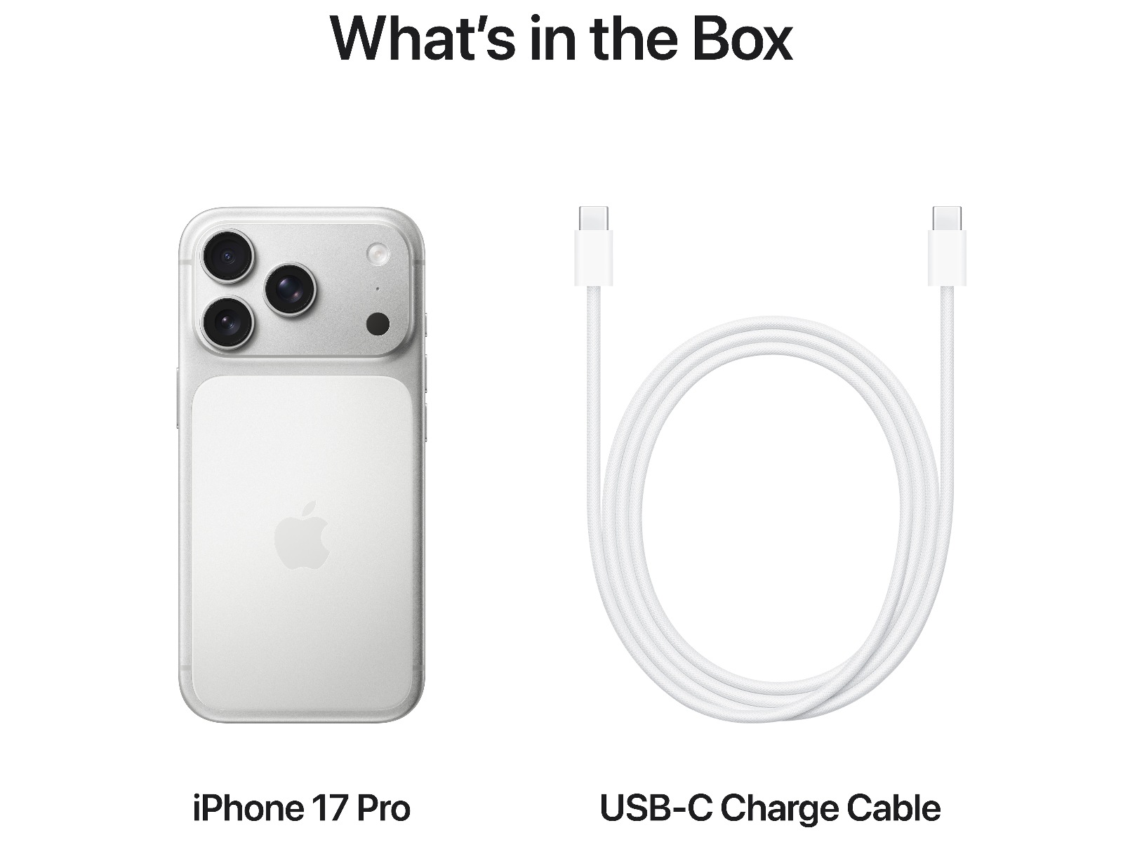 iPhone 17 Pro 256GB (sølv) Mobiltelefoner