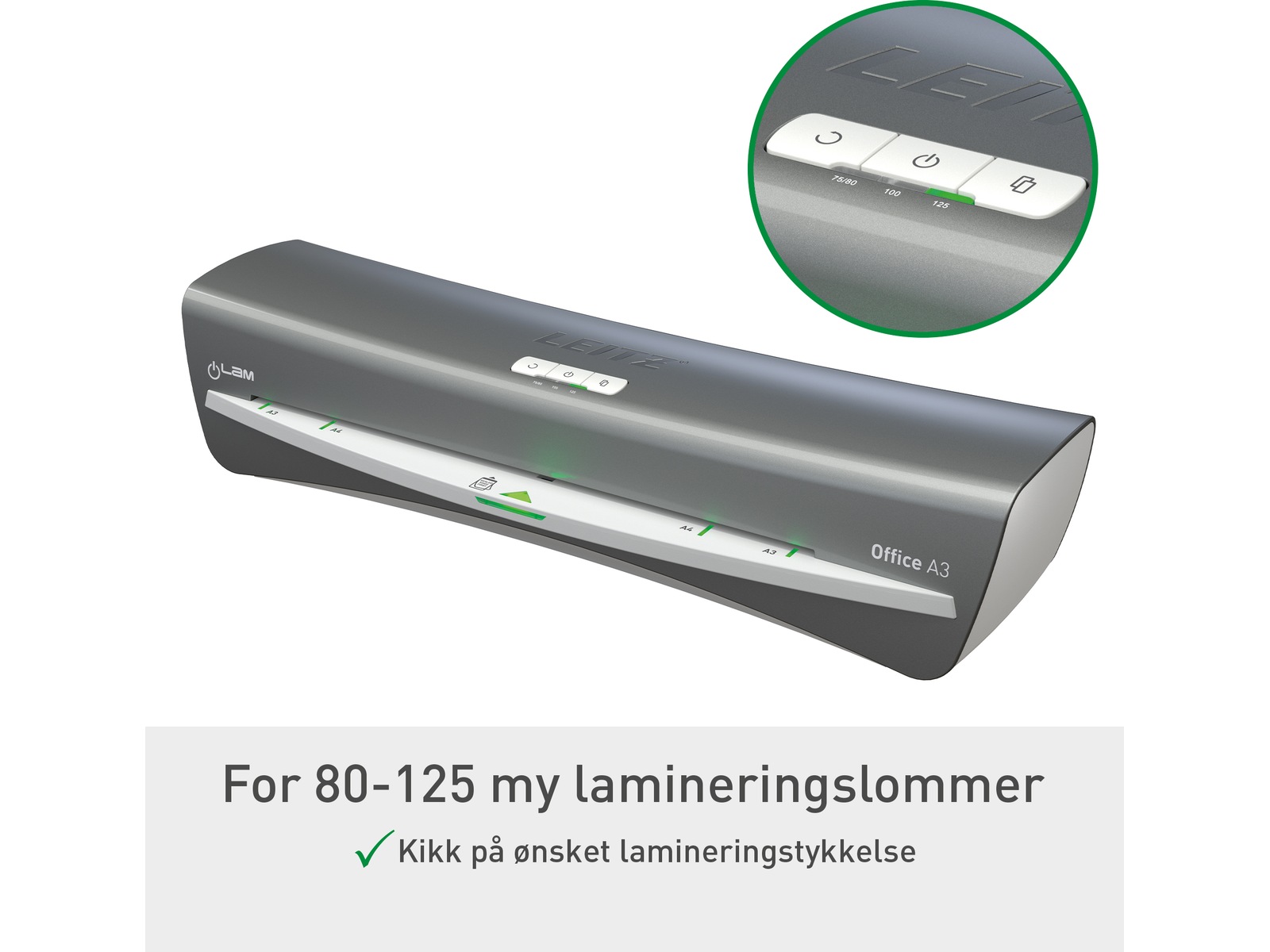 Leitz Lamineringsmaskine iLAM A3 Office Lamineringsmaskiner