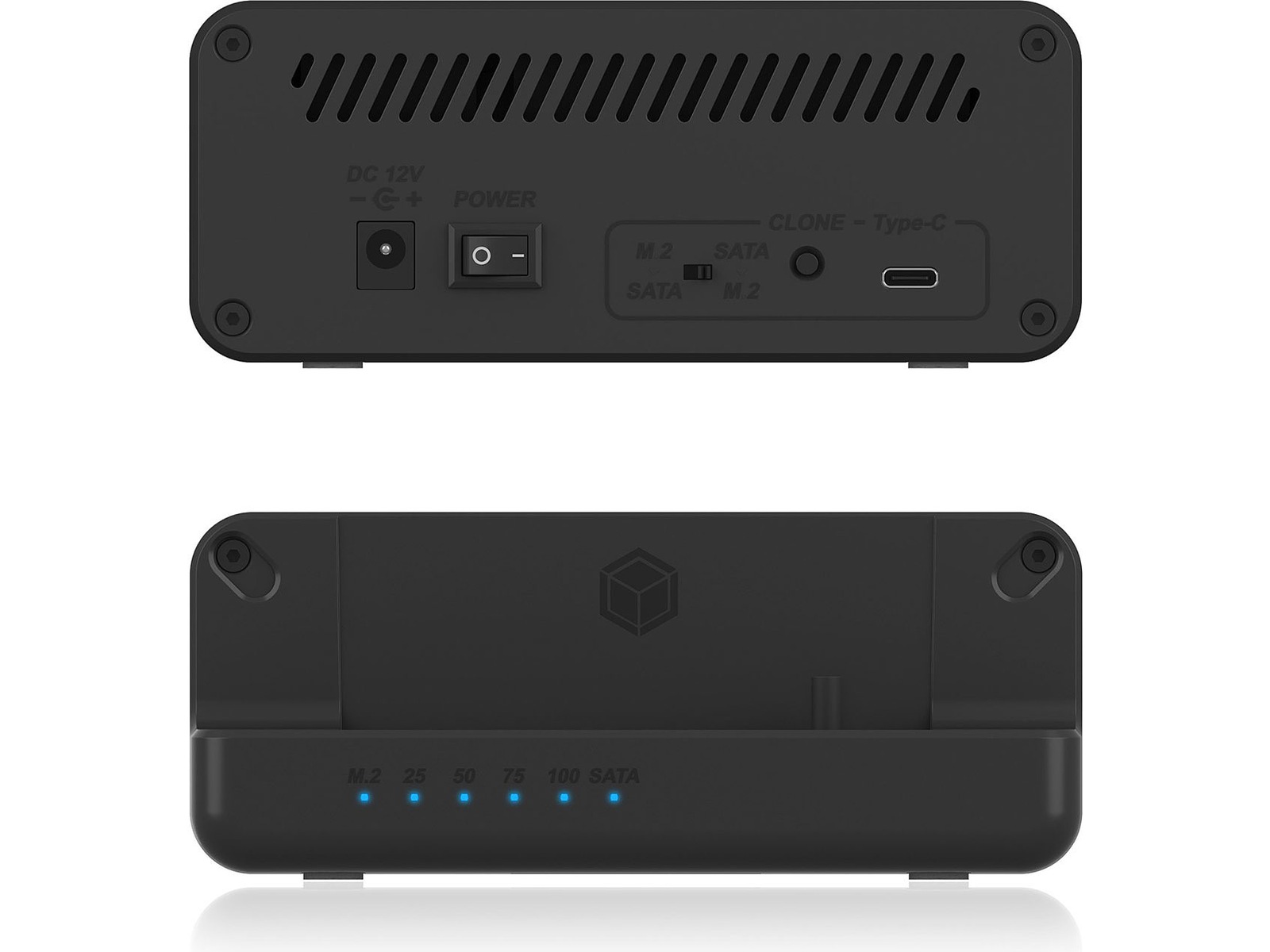 Icy Box IB-2914MSCL-C31 Type-C Dock Dockingstationer