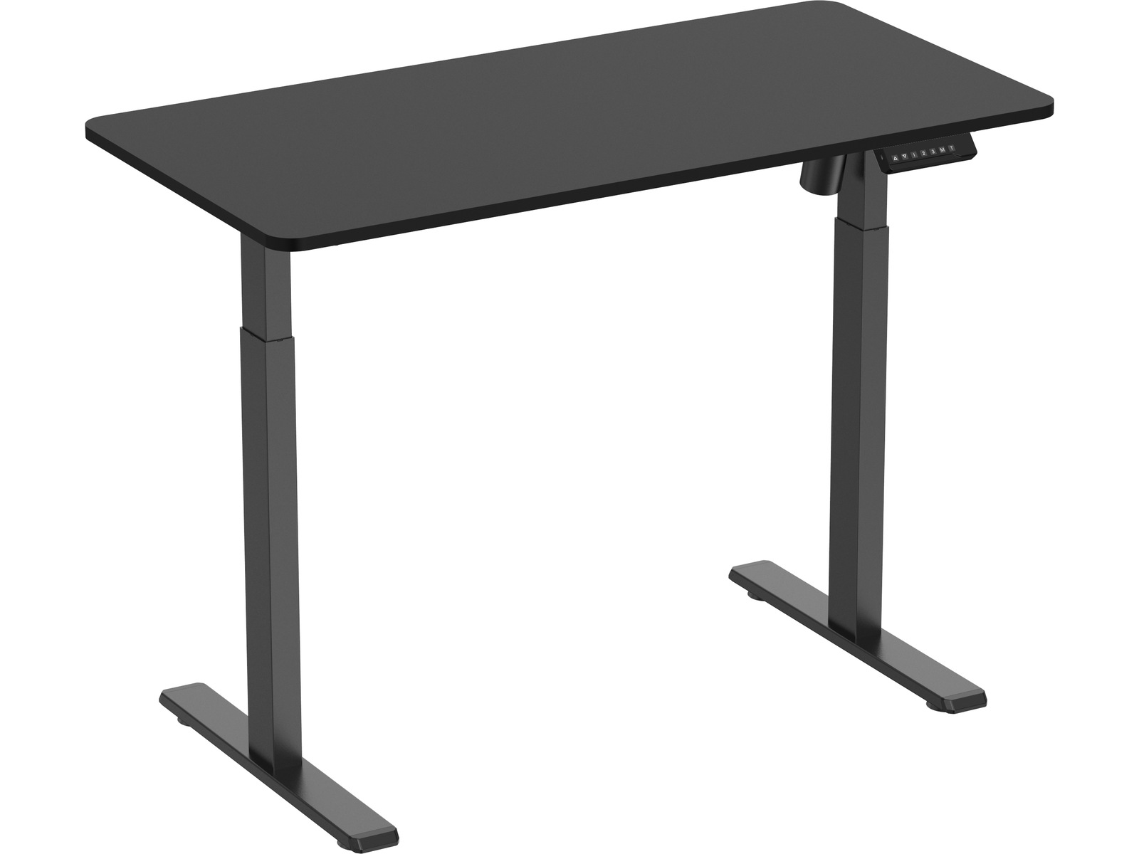 Ergonomisk hæve/sænke skrivebord 120cm (sort) Aktivitetsborde