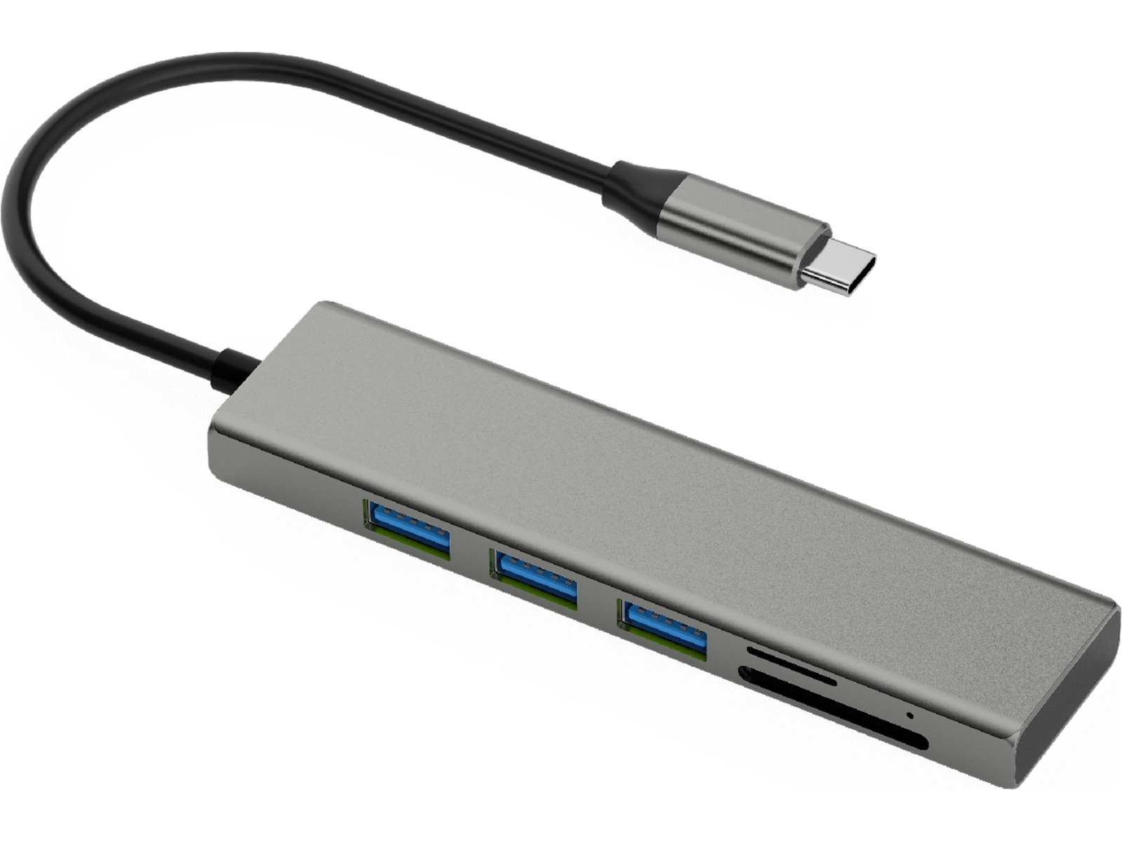 Andersson USB-C Hub (grå) Dockingstation og USB-hub