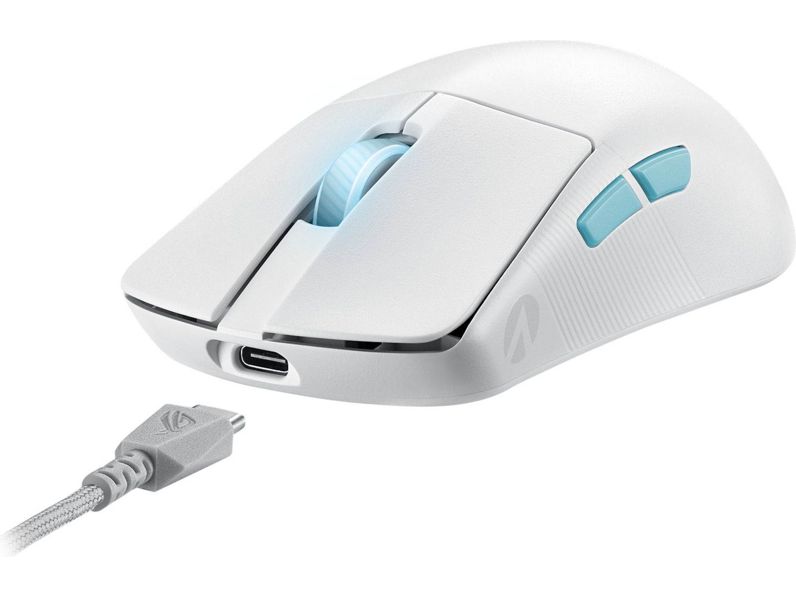 ASUS ROG Harpe Ace Aim Lab Edition trådløs gamingmus (hvid) Gamingmus