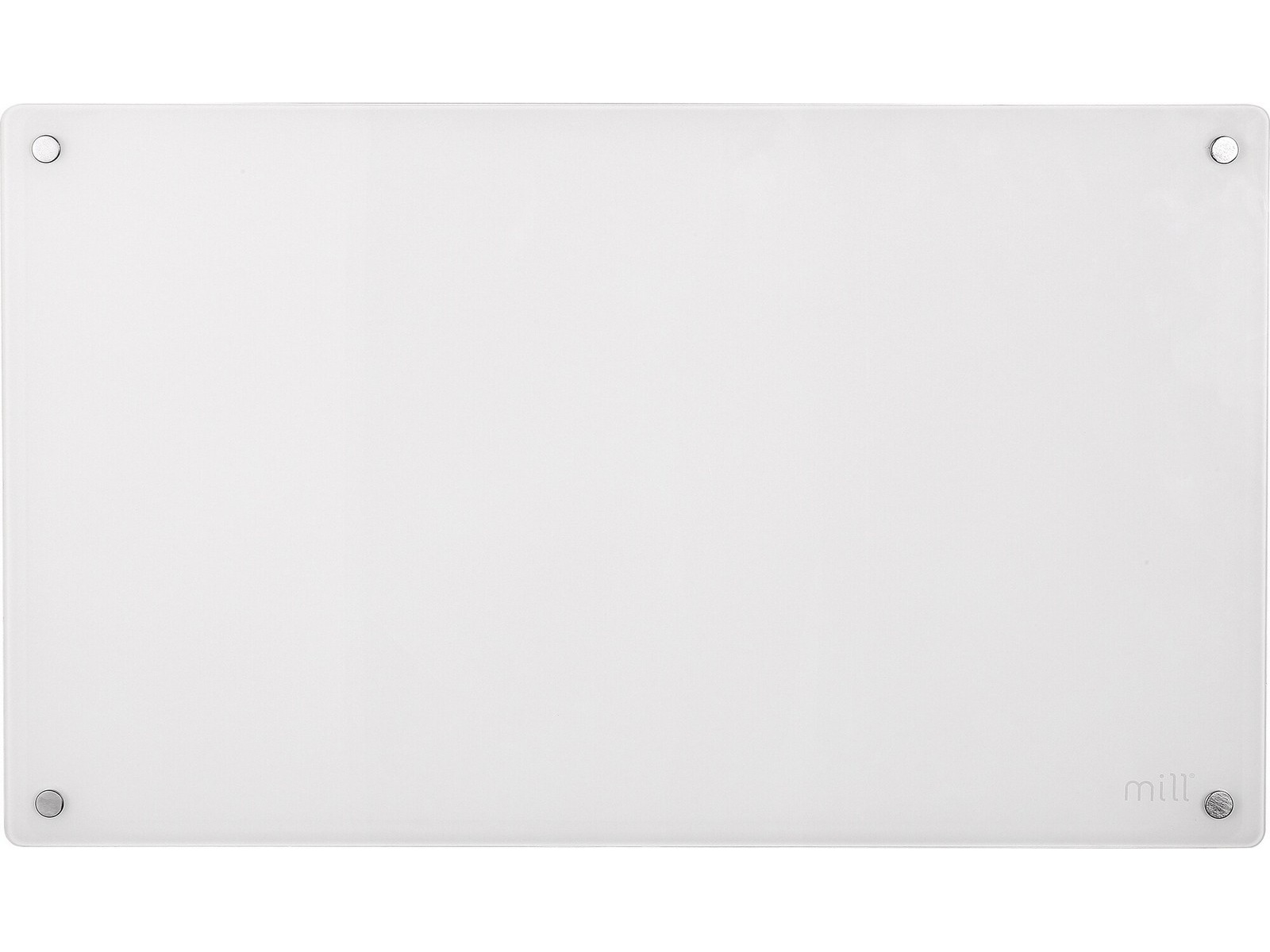 Mill Glas panelovn 700W (hvid) 2-pack Varmepaneler