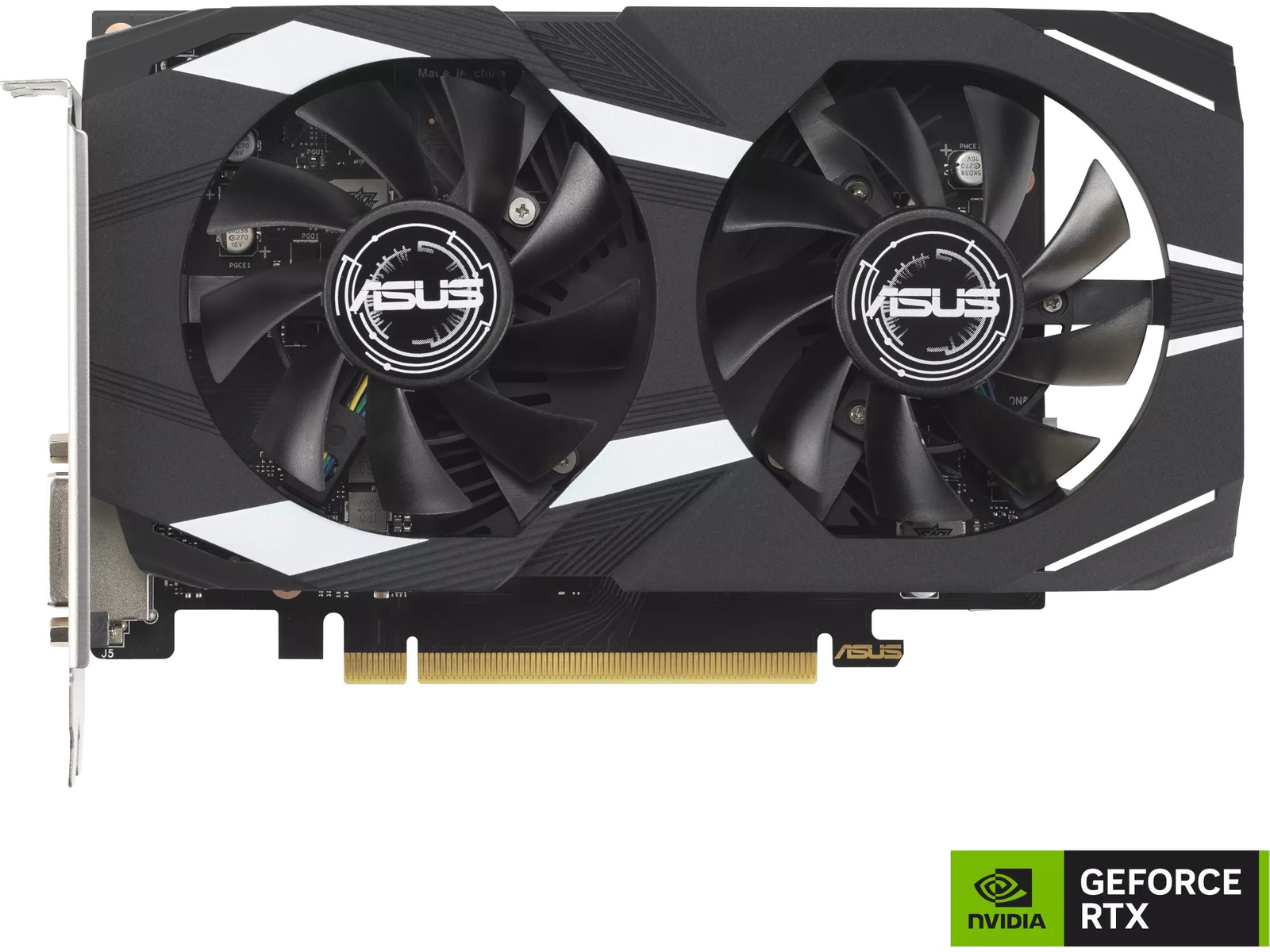 ASUS Dual GeForce RTX 3050 OC Grafikkort