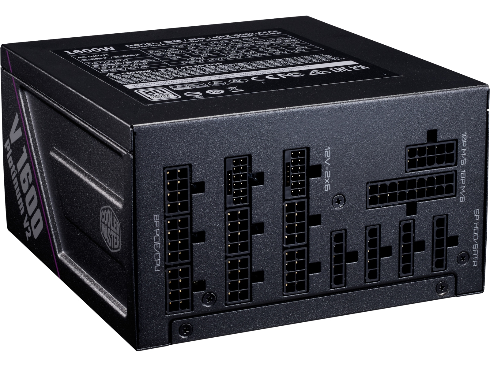 Cooler Master V Platinum V2 1600 PSU Strømforsyninger
