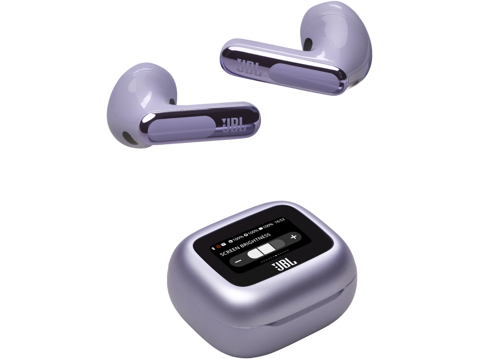 JBL LIVE FLEX 3 Trådløse Høretelefoner, Earbuds (Lilla) In-ear høretelefoner