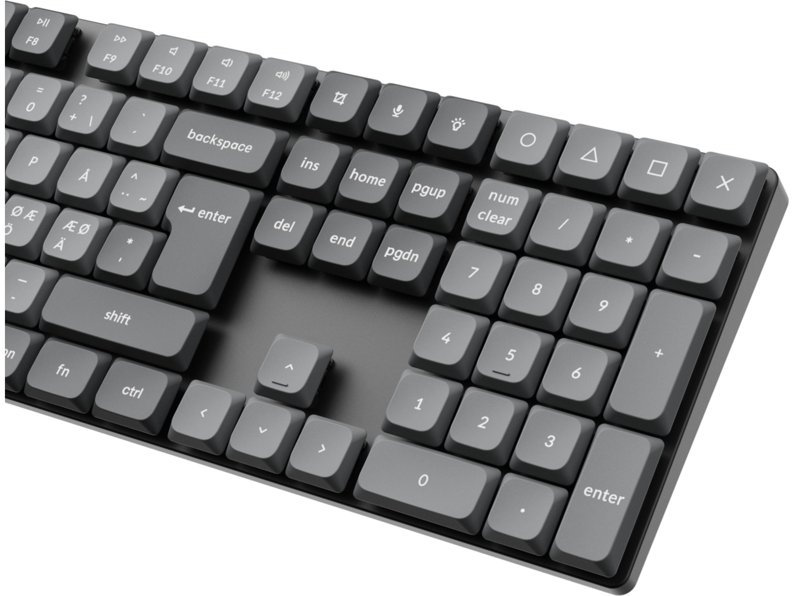 Keychron K5 MAX QMK/VIA Gateron Brown trådløst gamingtastatur Gamingkeyboard