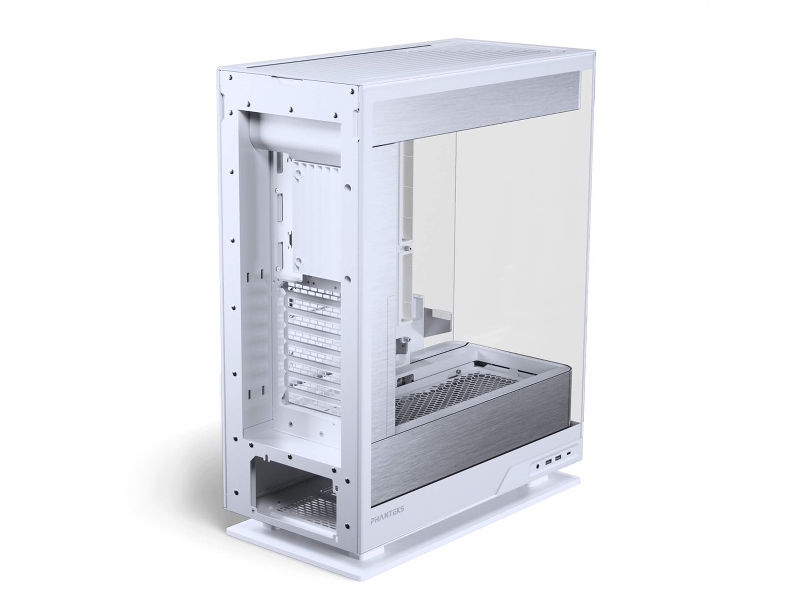 Phanteks Evolv X2 Case Silver White Mid Tower (hvidt) Midi Tower