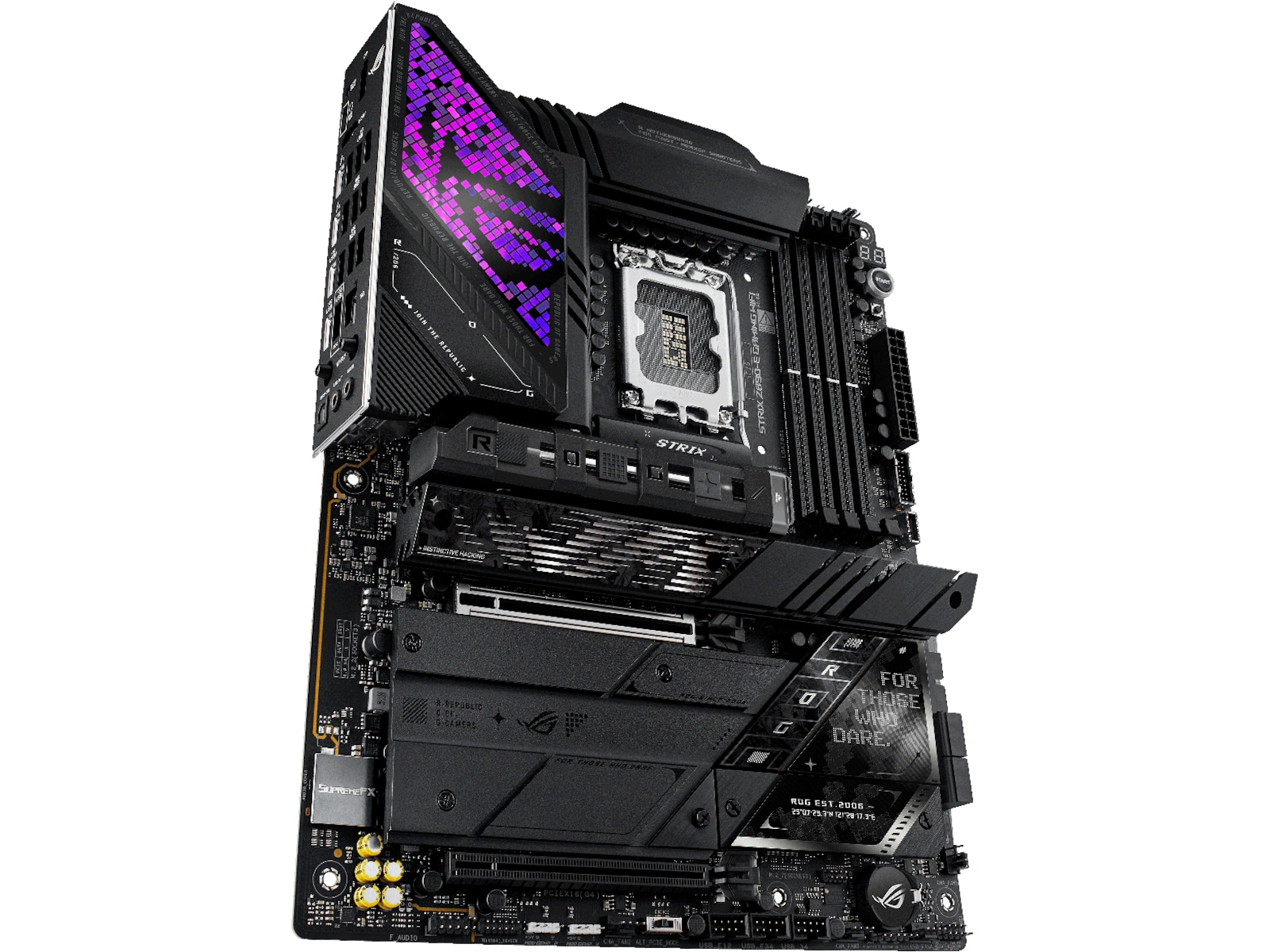 Asus ROG Strix Z890-E Gaming WIFI Moderkort Intel Socket