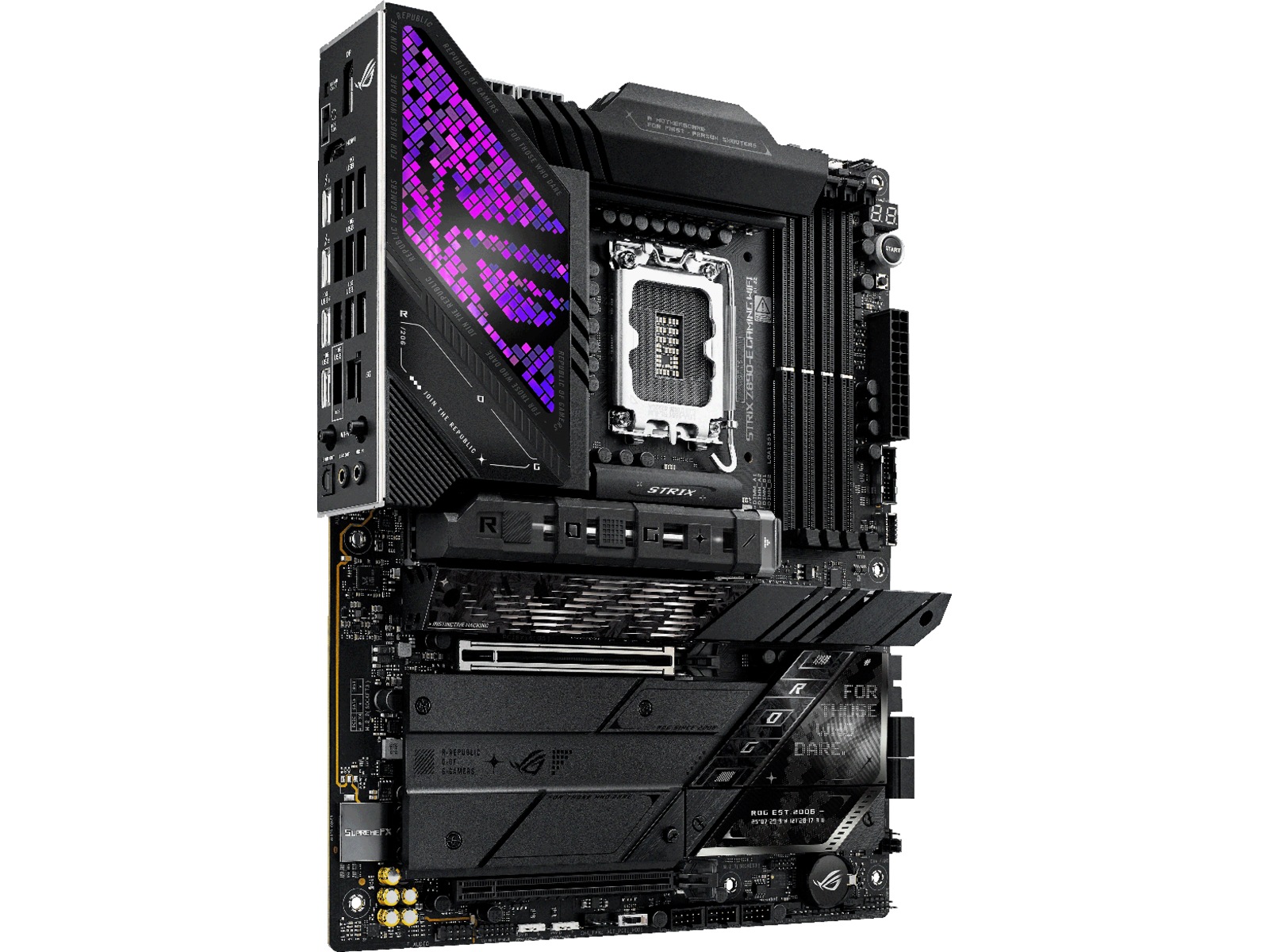Asus ROG Strix Z890-E Gaming WIFI Moderkort Intel Socket