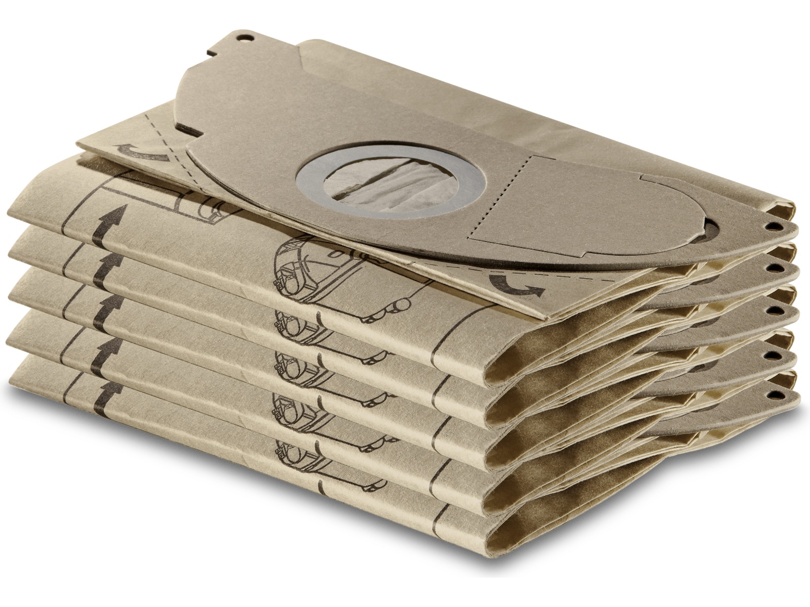 Kärcher Filtersæt til SE5 Tilbehør til støvsugere og rengøring