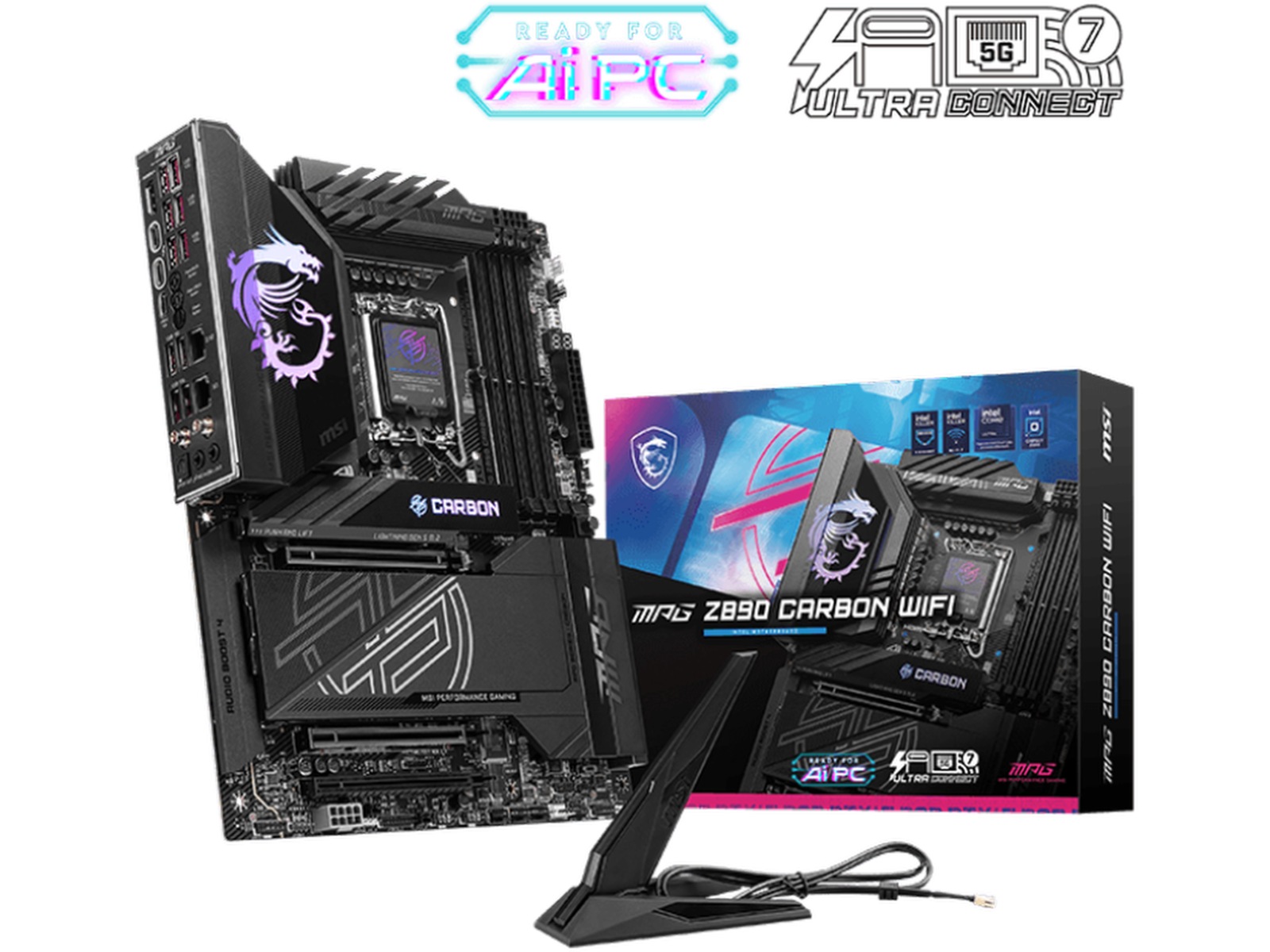 MSI MPG Z890 CARBON WIFI Bundkort Intel Socket