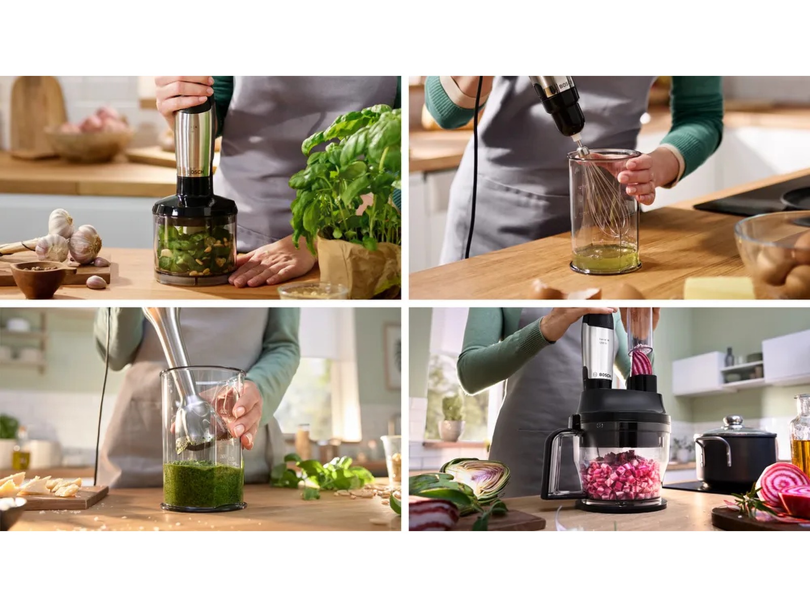 Bosch MSM6M81X1 Stavblender (rustfrit stål) Håndmixere & elpiskere