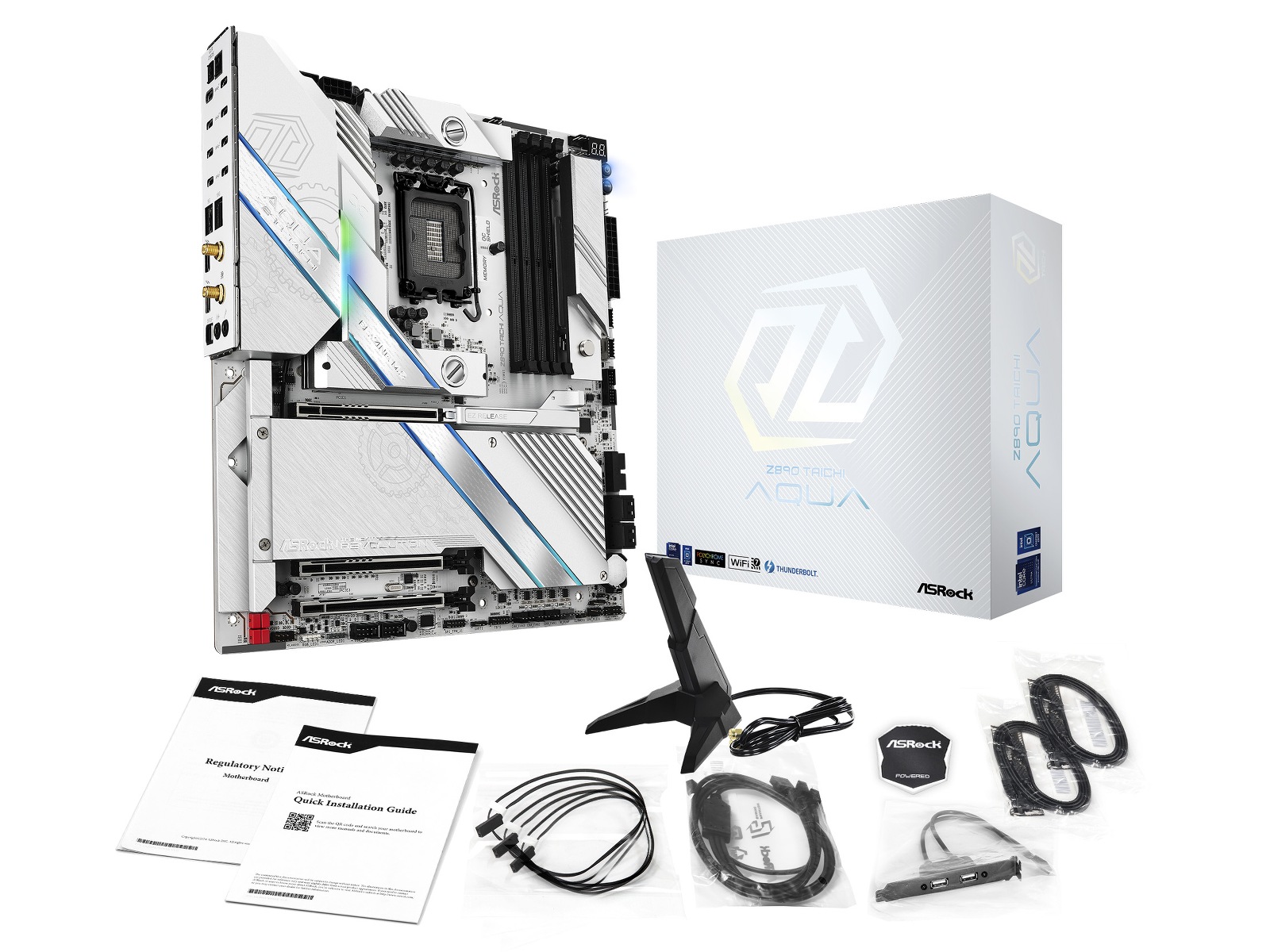 ASRock Z890 TAICHI AQUA Bundkort Intel Socket