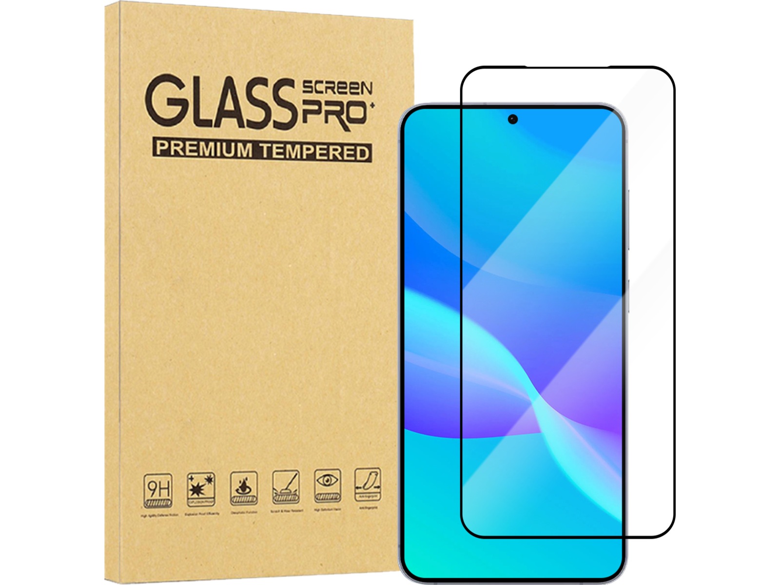 iiglo Galaxy S25+ Skærmbeskytter Skærmbeskyttelse mobiltelefon