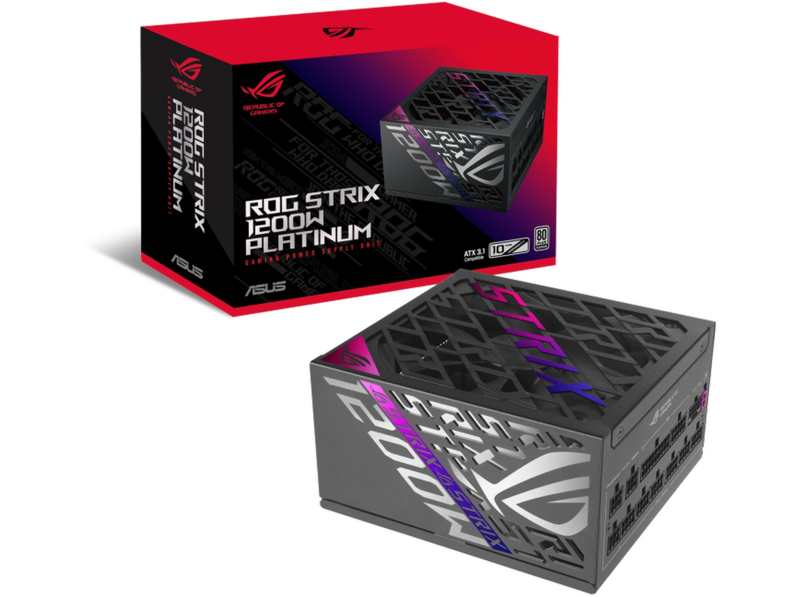 Asus ROG Strix 1200W Platinum PSU Strømforsyninger