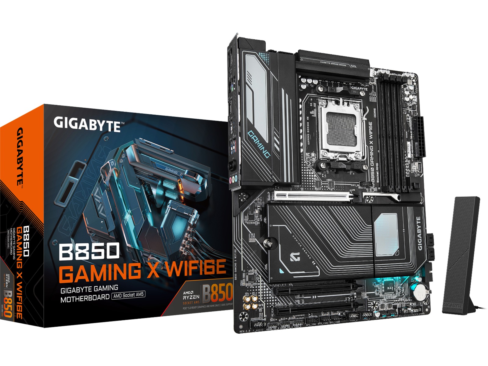 Gigabyte B850 GAMING X WIFI6E Bundkort AMD Socket