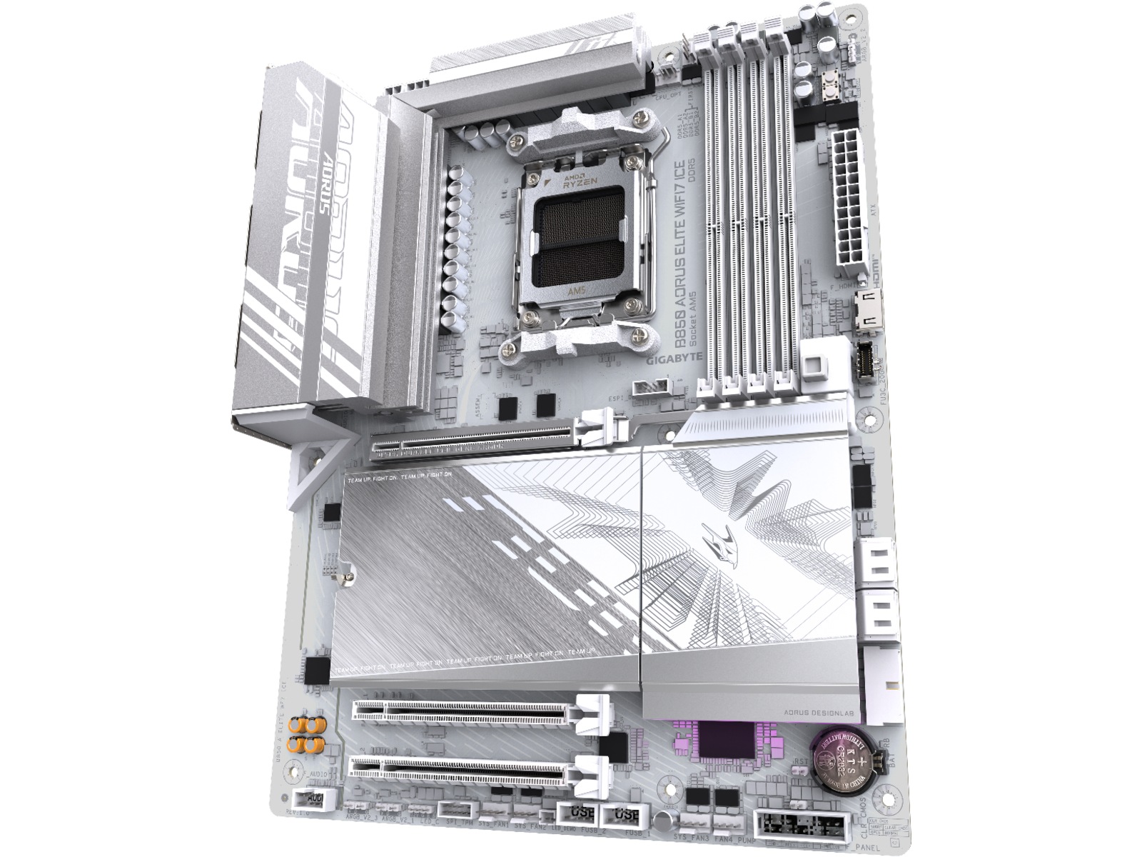 Gigabyte B850 AORUS ELITE WF7 ICE Bundkort AMD Socket