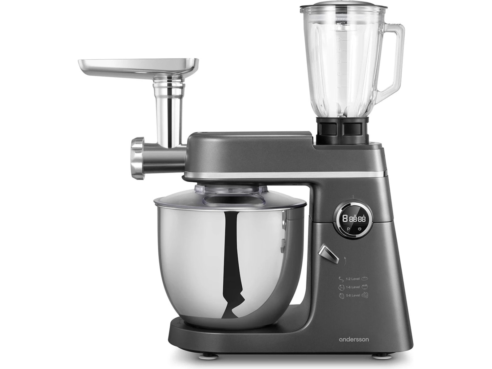 Andersson KNM-L4000 køkkenmaskine 2000W Køkkenmaskiner